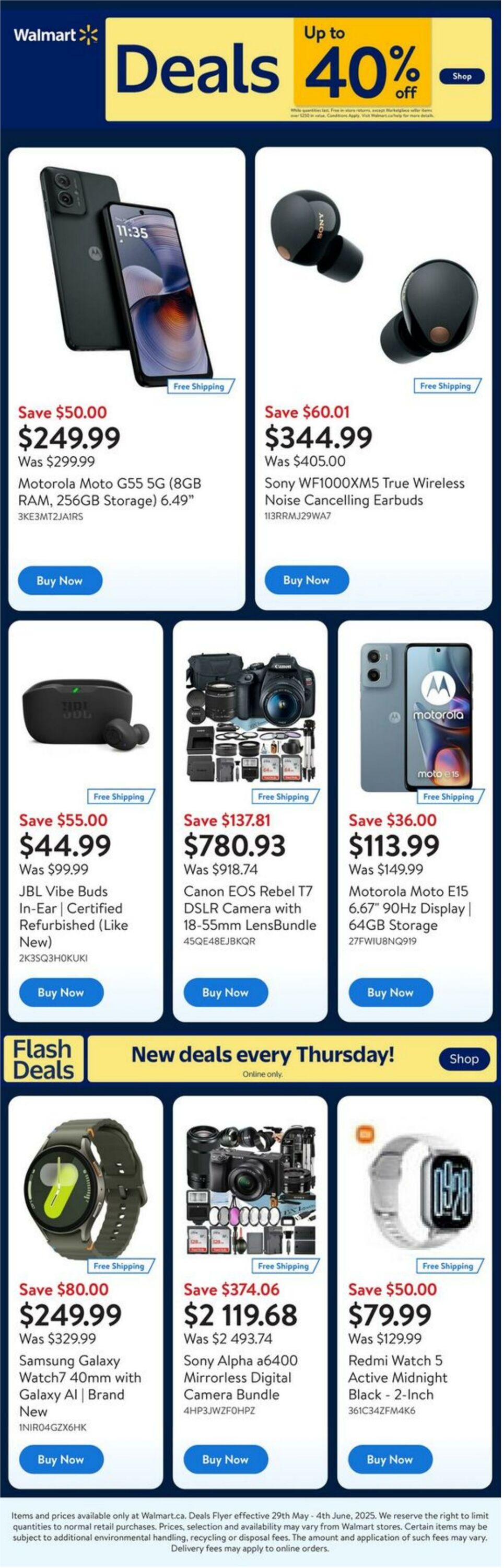 Flyer Walmart 29.05.2025 - 04.06.2025