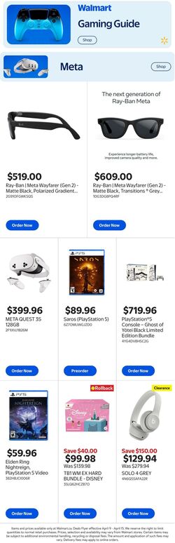 Flyer Walmart 02.04.2026 - 15.04.2026
