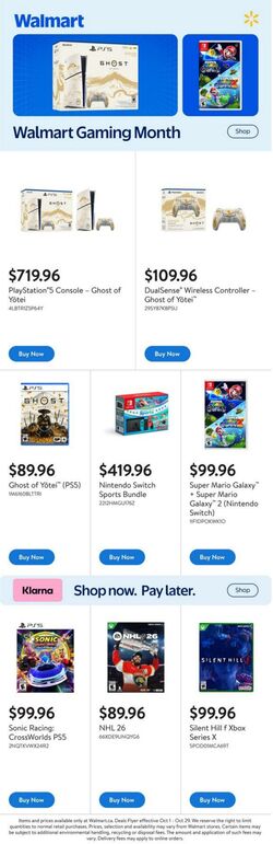 Flyer Walmart 02.10.2025 - 15.10.2025