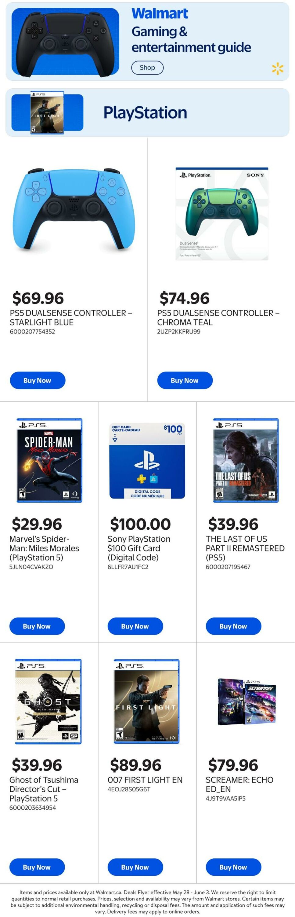 Flyer Walmart 28.05.2026 - 10.06.2026