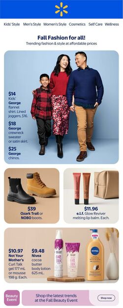 Flyer Walmart 25.09.2025 - 22.10.2025
