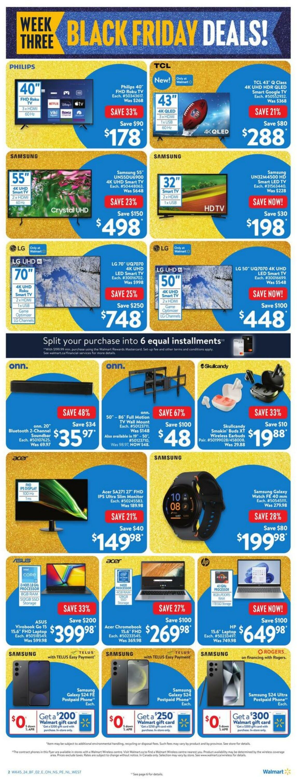 Flyer Walmart 27.11.2024 - 04.12.2024