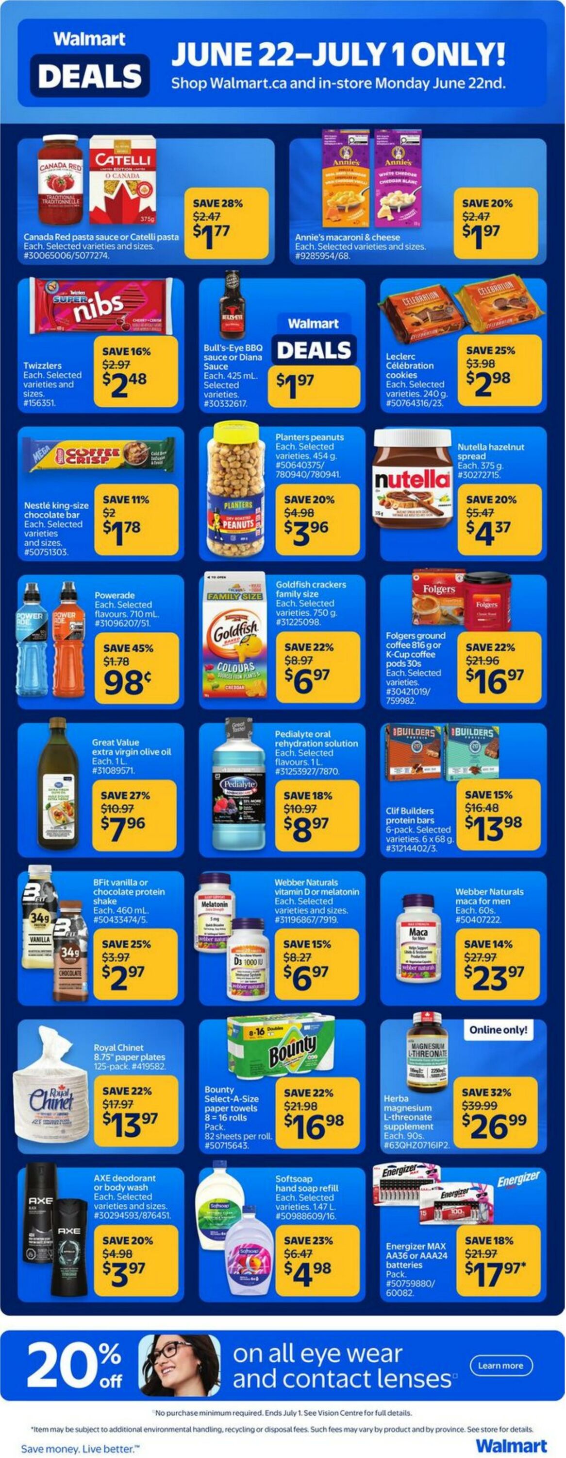 Flyer Walmart 22.06.2026 - 24.06.2026