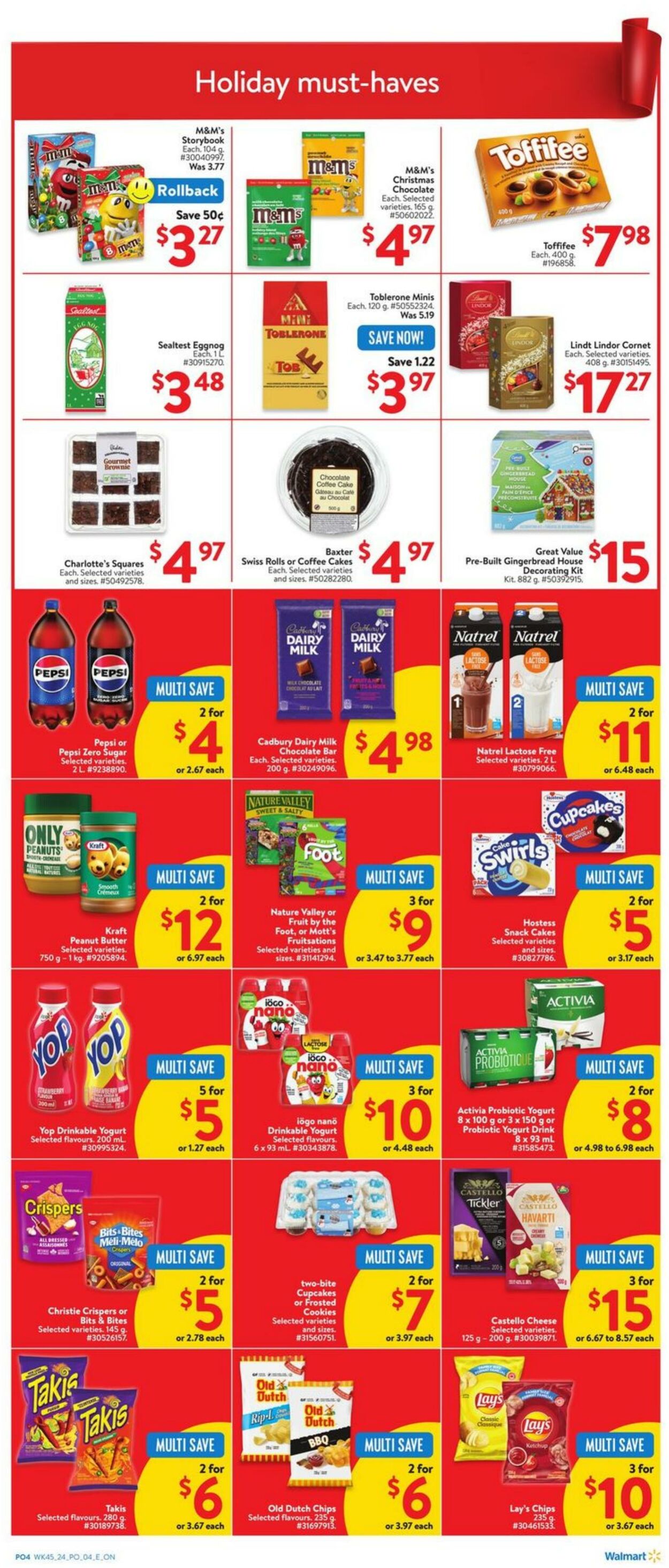 Flyer Walmart 27.11.2024 - 04.12.2024