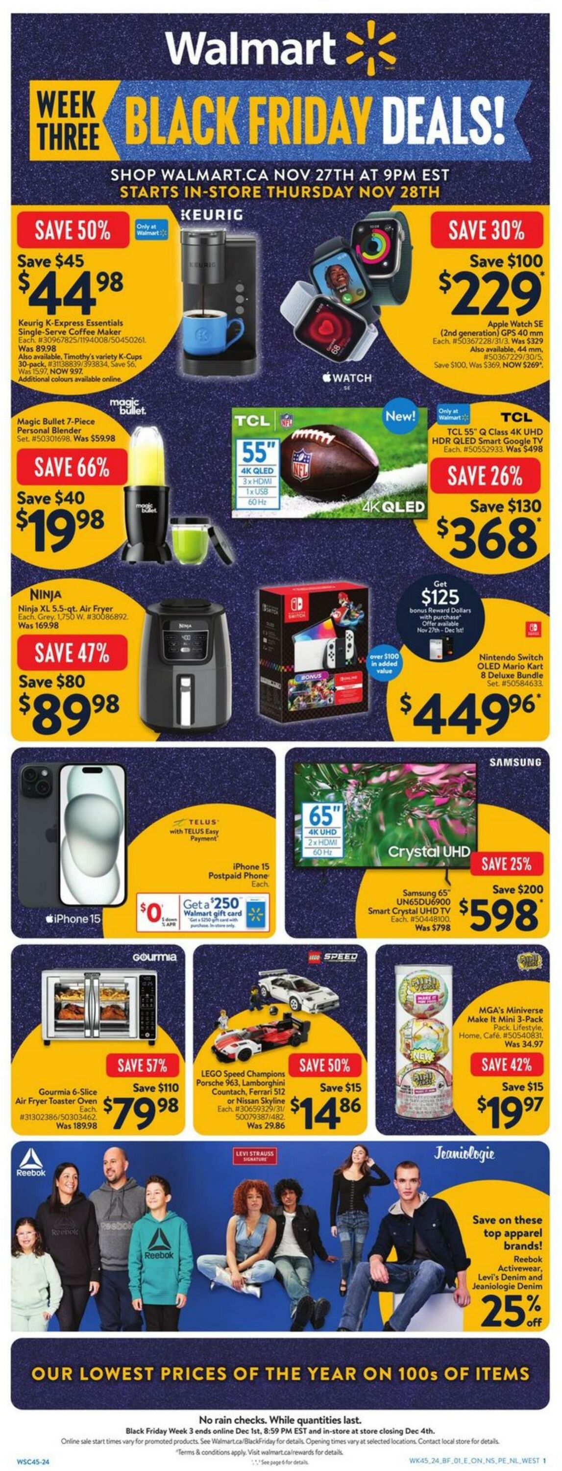 Flyer Walmart - General Merchandise 27 Nov 2024 - 4 Dec 2024