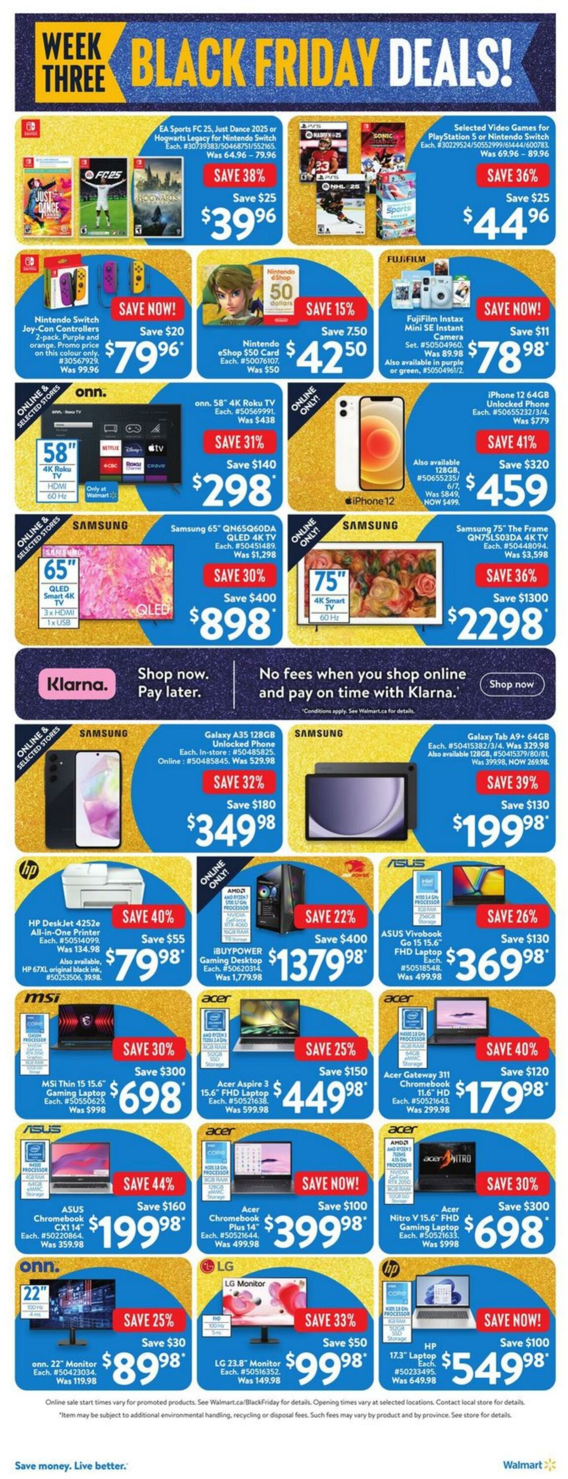 Flyer Walmart 27.11.2024 - 04.12.2024