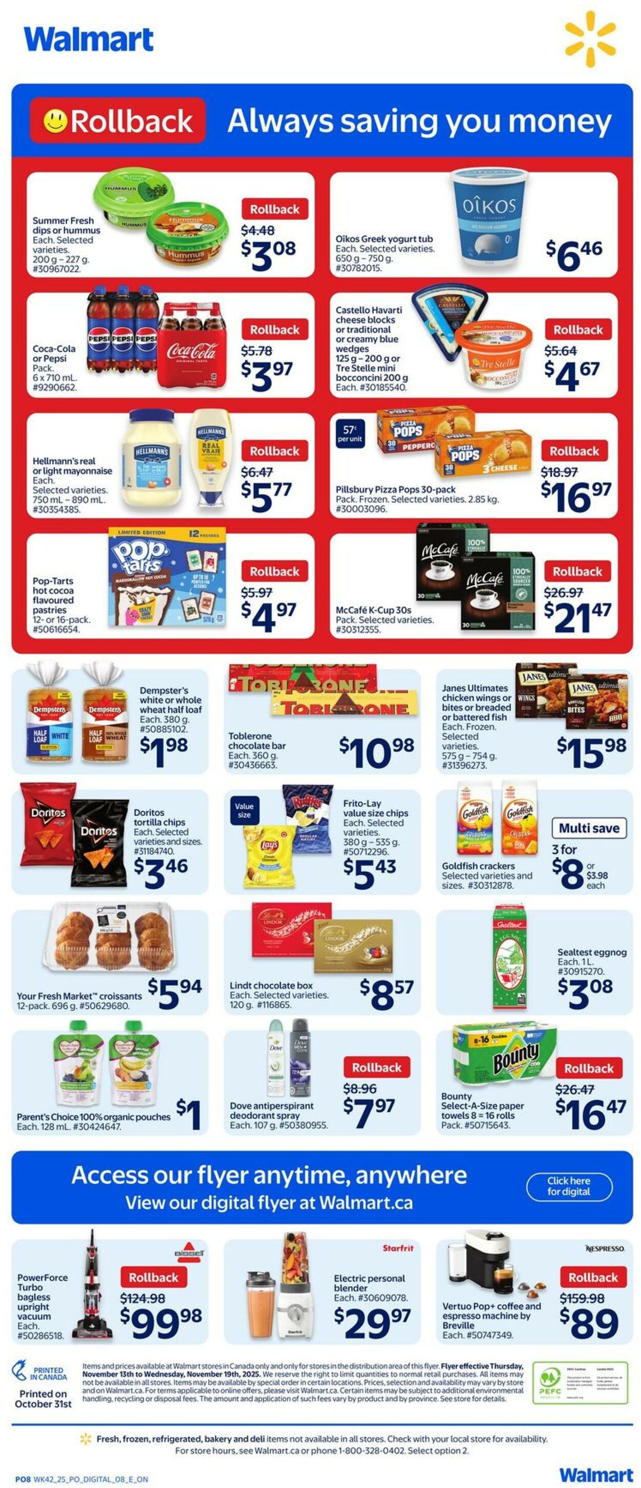 Flyer Walmart 12.11.2025 - 19.11.2025