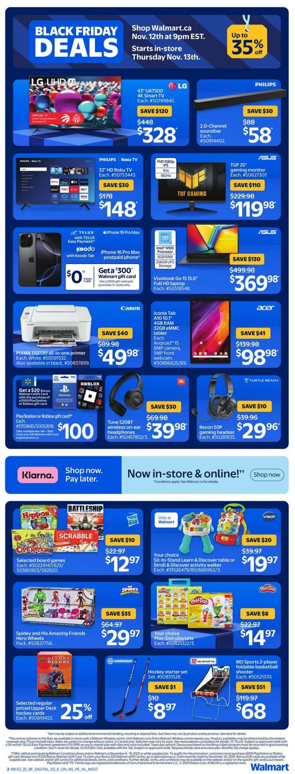 Flyer Walmart 12.11.2025 - 19.11.2025