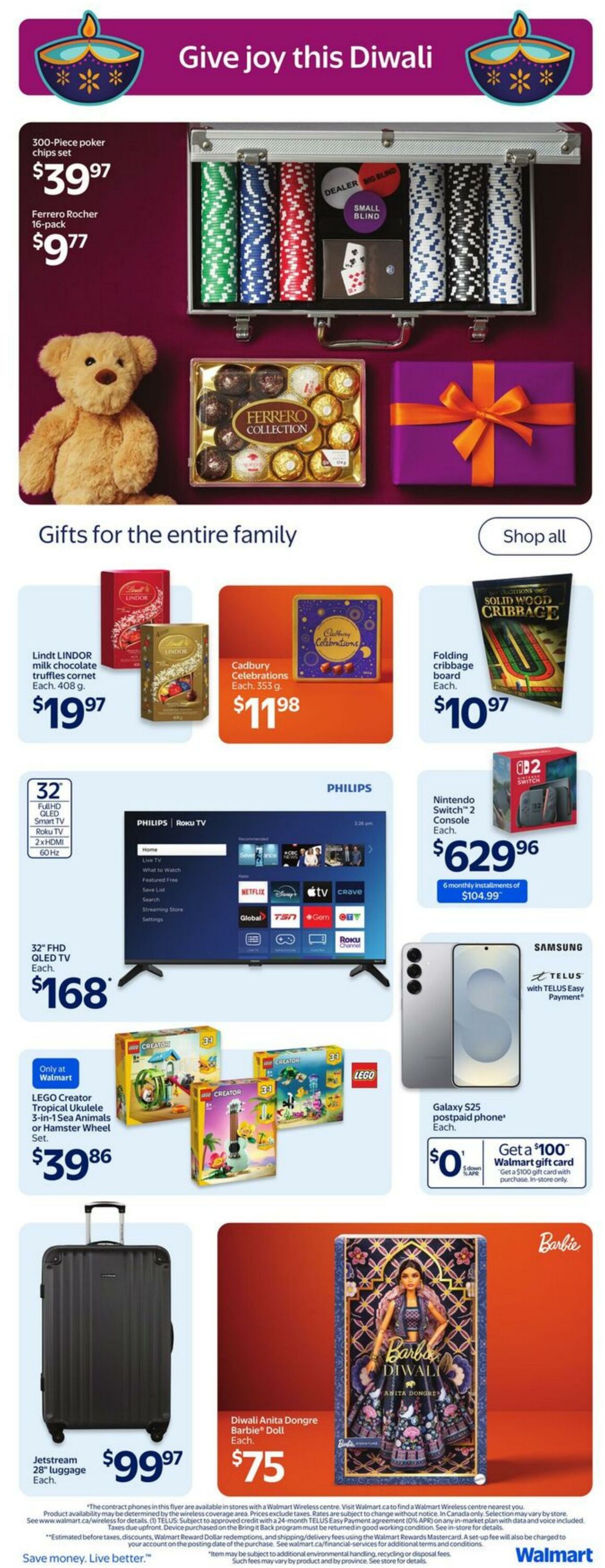 Flyer Walmart 18.09.2025 - 22.10.2025