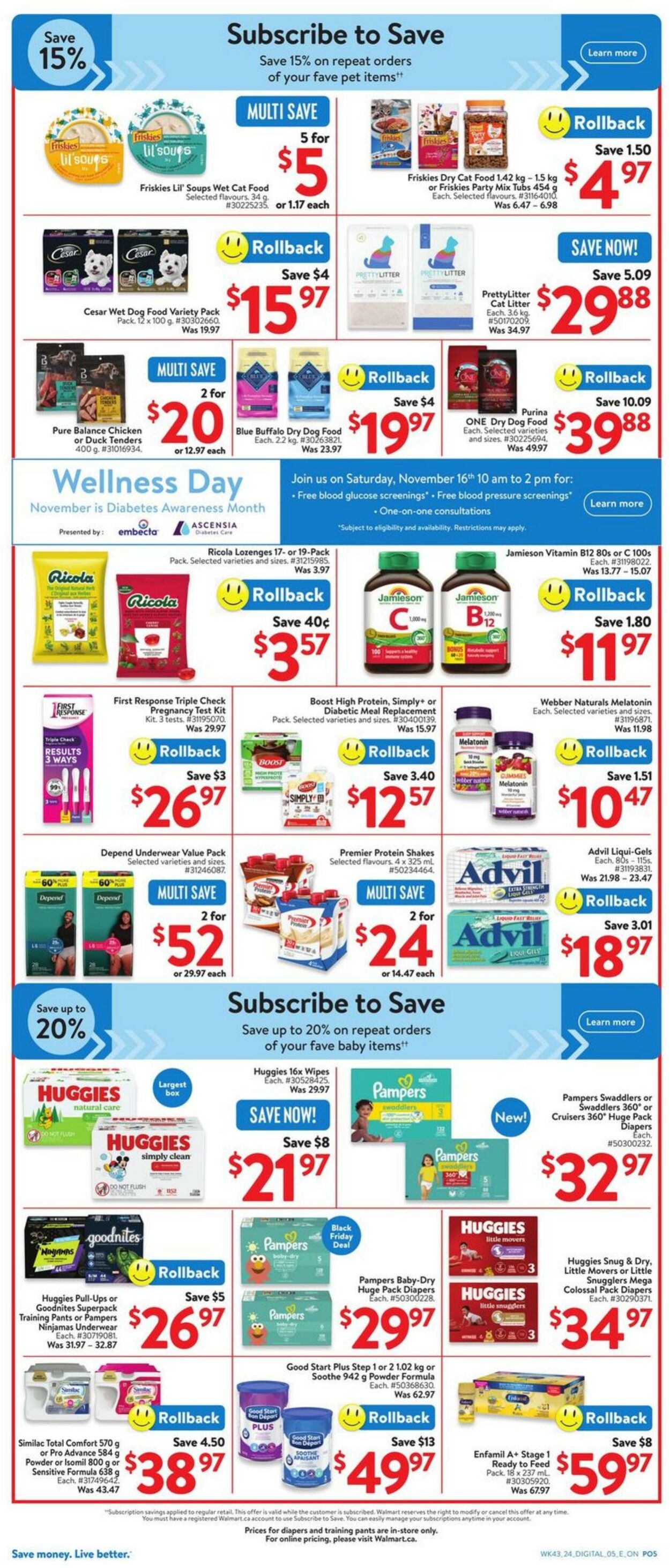 Flyer Walmart 13.11.2024 - 20.11.2024