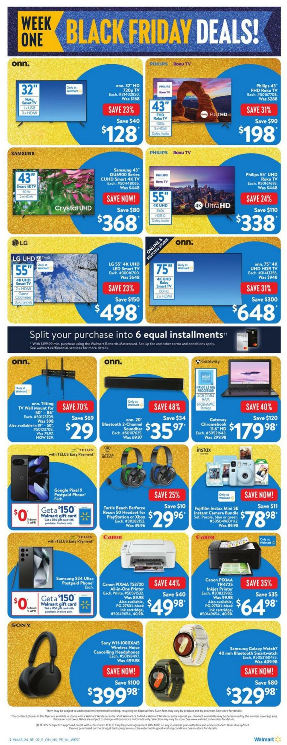 Flyer Walmart 13.11.2024 - 20.11.2024