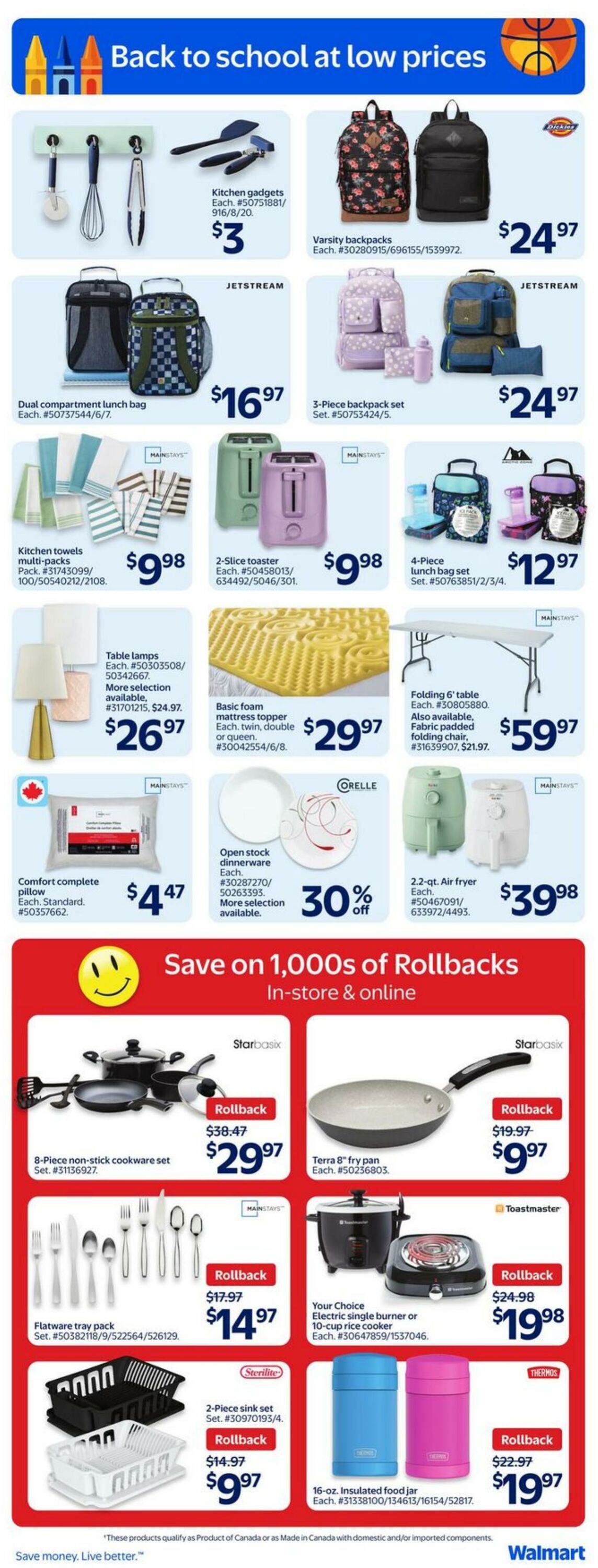 Flyer Walmart 21.08.2025 - 27.08.2025