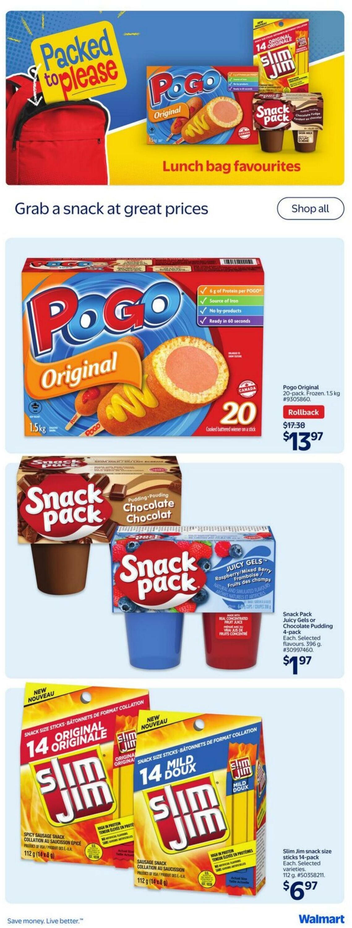 Flyer Walmart 21.08.2025 - 27.08.2025