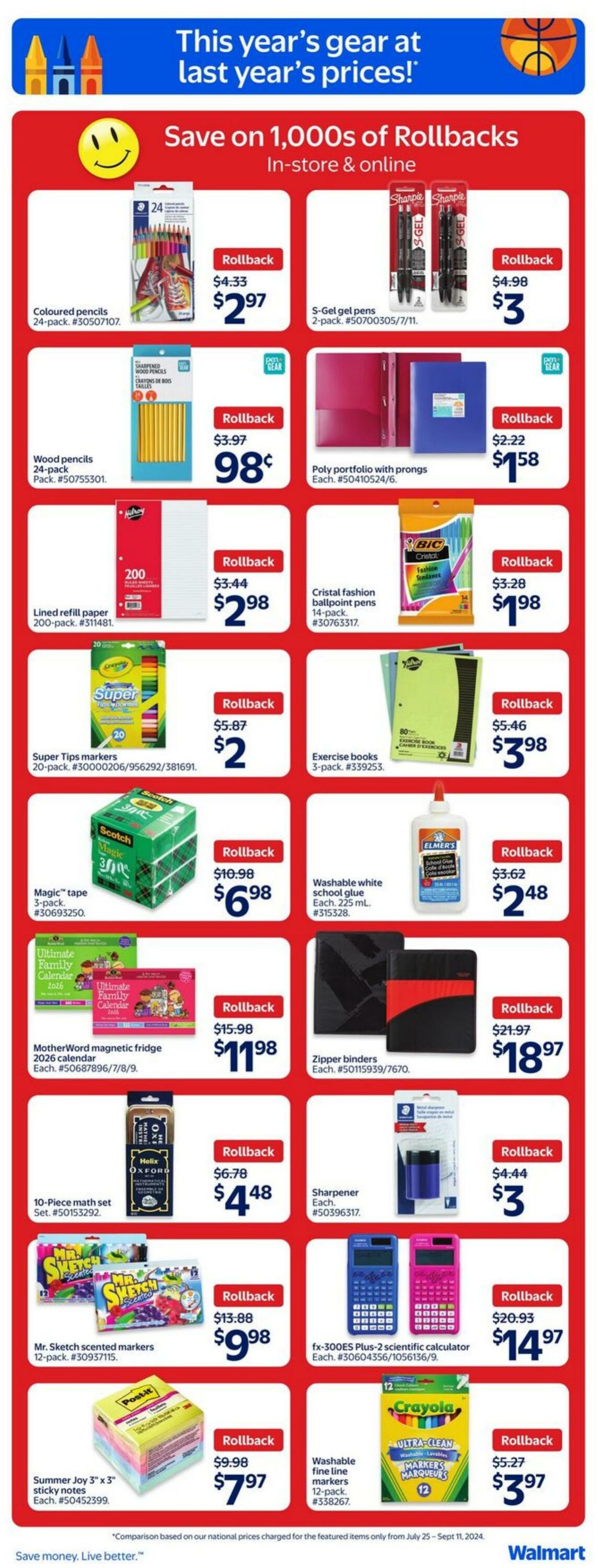 Flyer Walmart 21.08.2025 - 27.08.2025