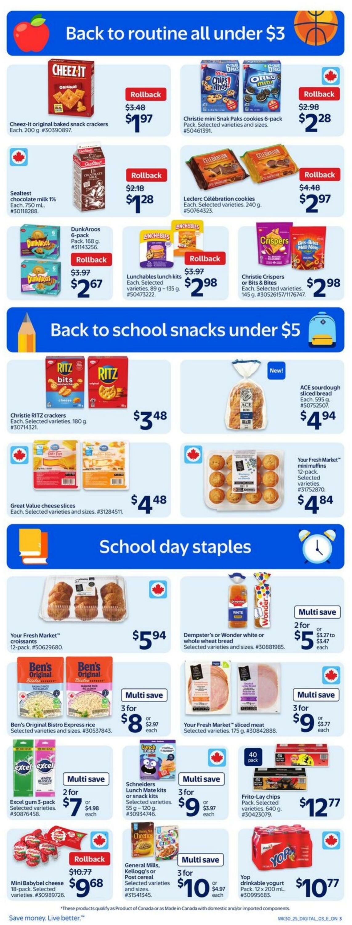 Flyer Walmart 21.08.2025 - 27.08.2025