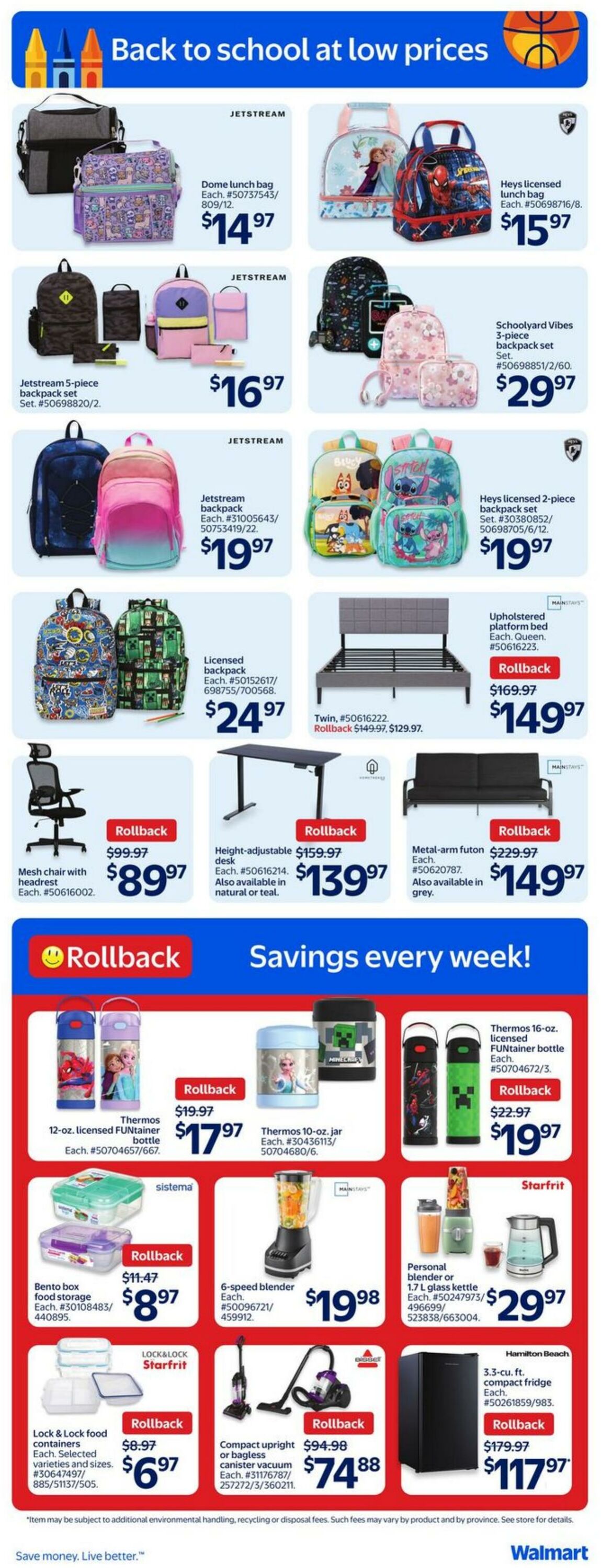 Flyer Walmart 14.08.2025 - 20.08.2025