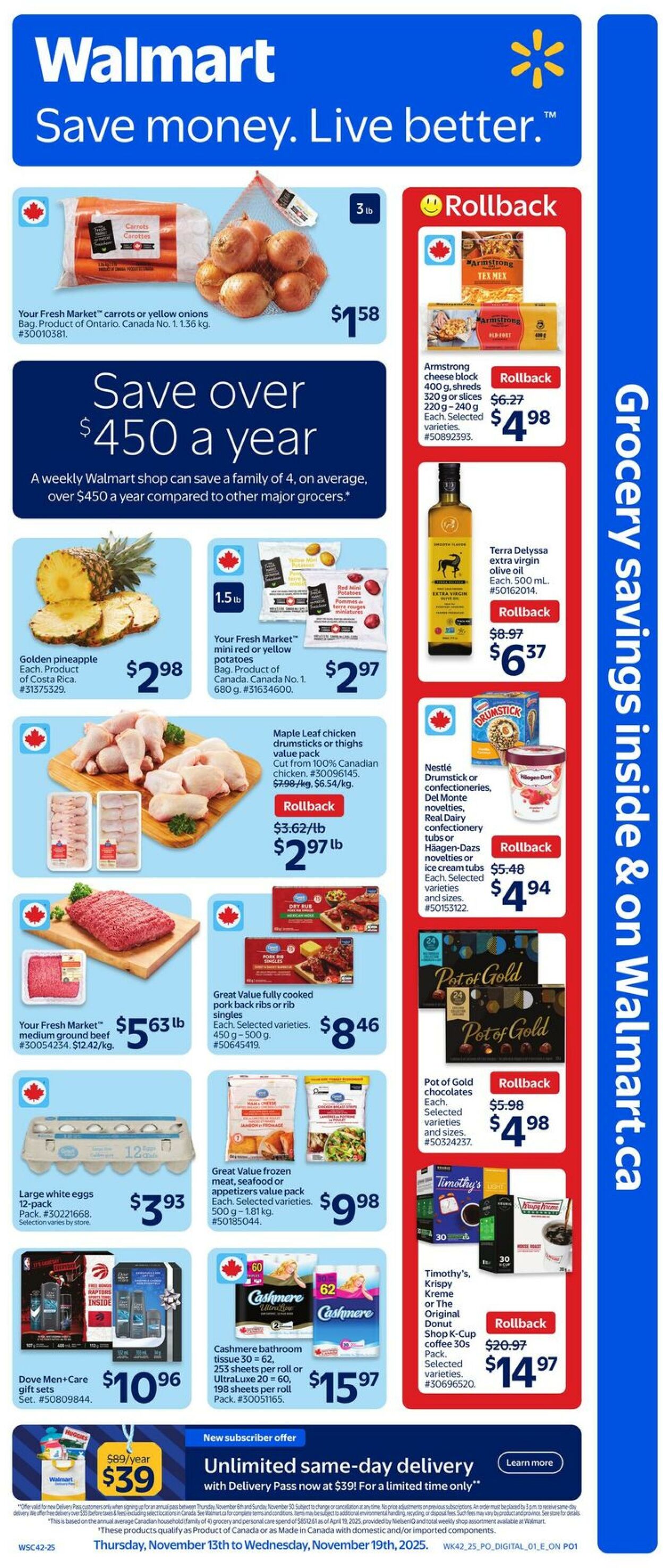 Flyer Walmart 12.11.2025 - 19.11.2025