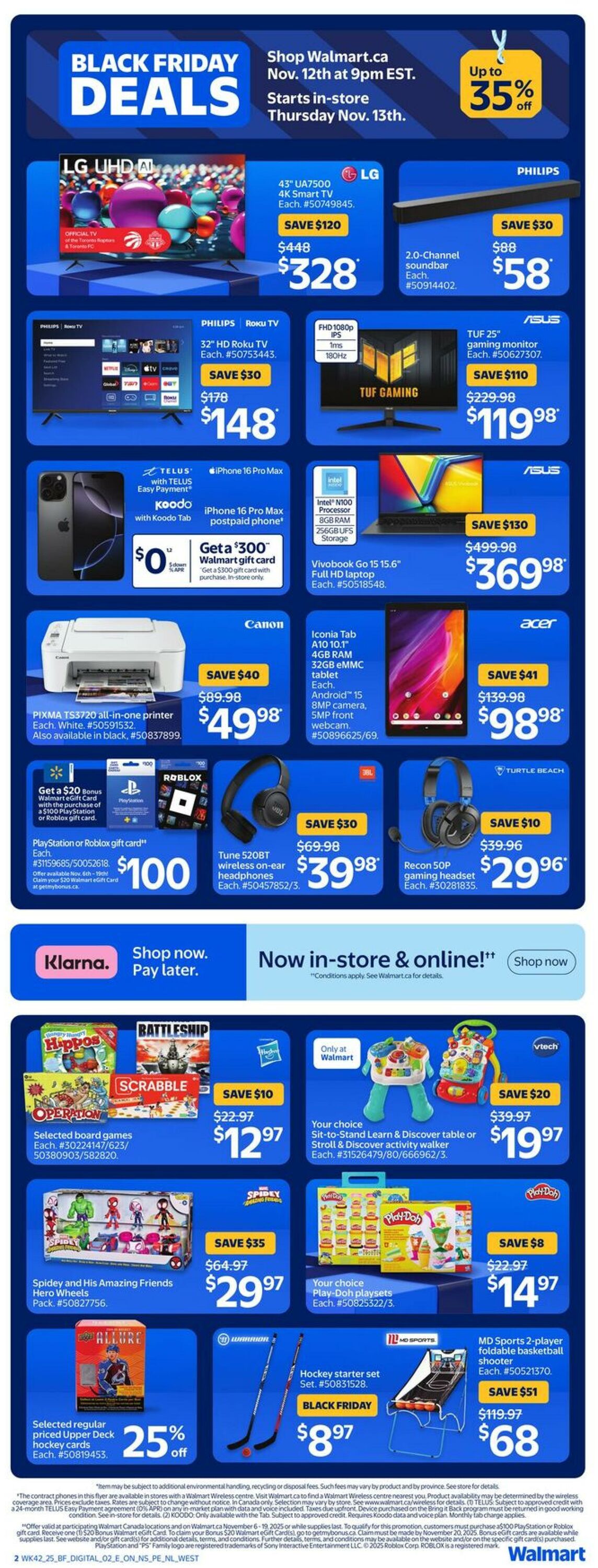 Flyer Walmart 12.11.2025 - 19.11.2025