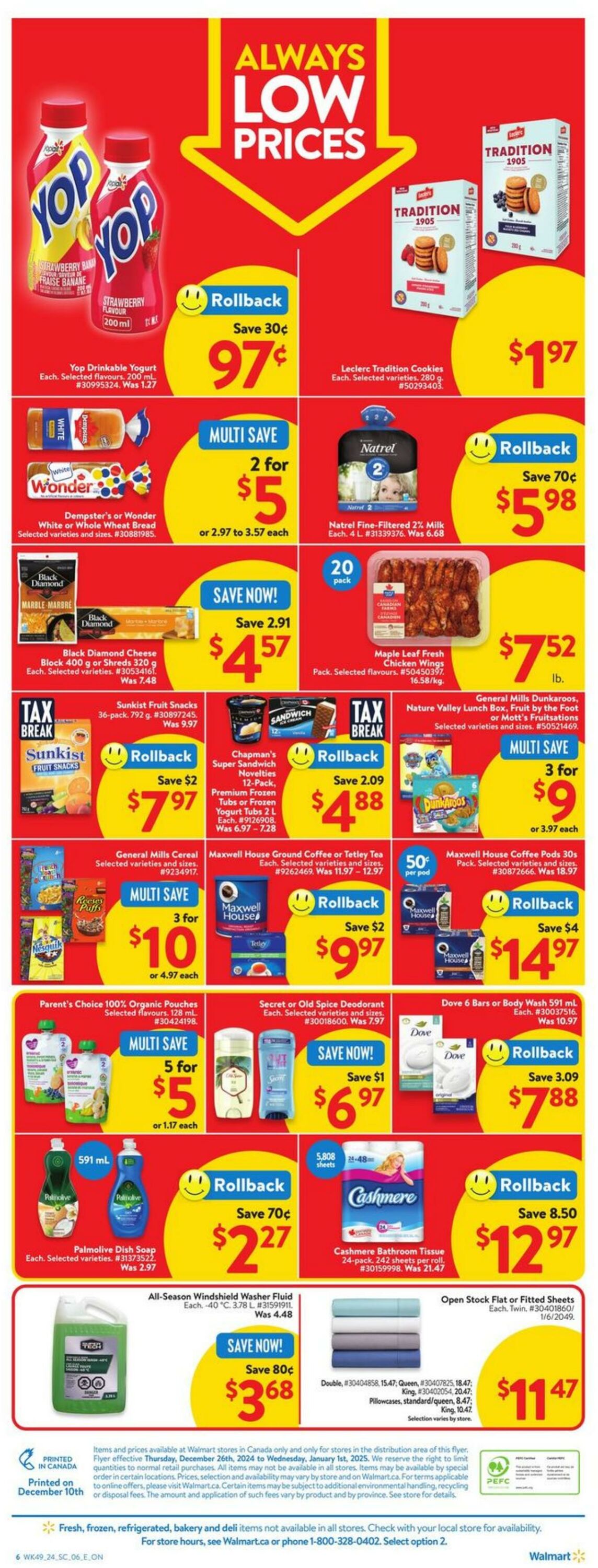 Flyer Walmart 22.12.2024 - 01.01.2025