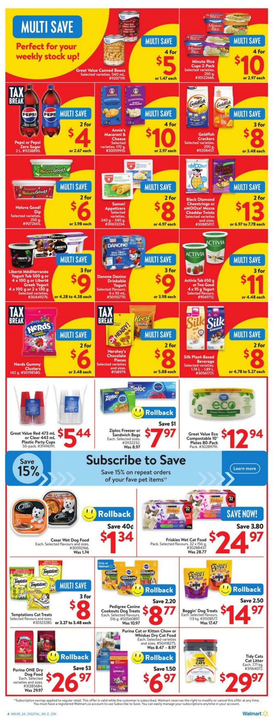 Flyer Walmart 22.12.2024 - 01.01.2025