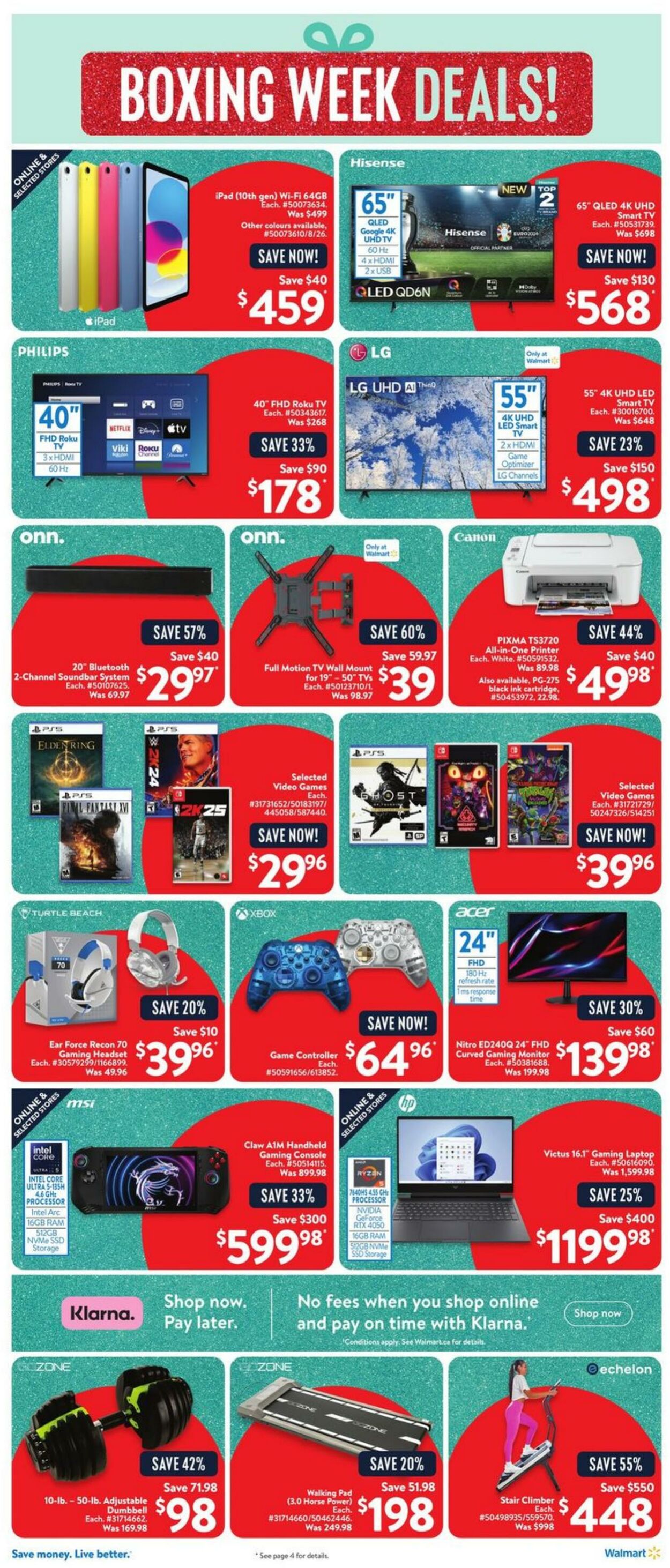 Flyer Walmart 22.12.2024 - 01.01.2025