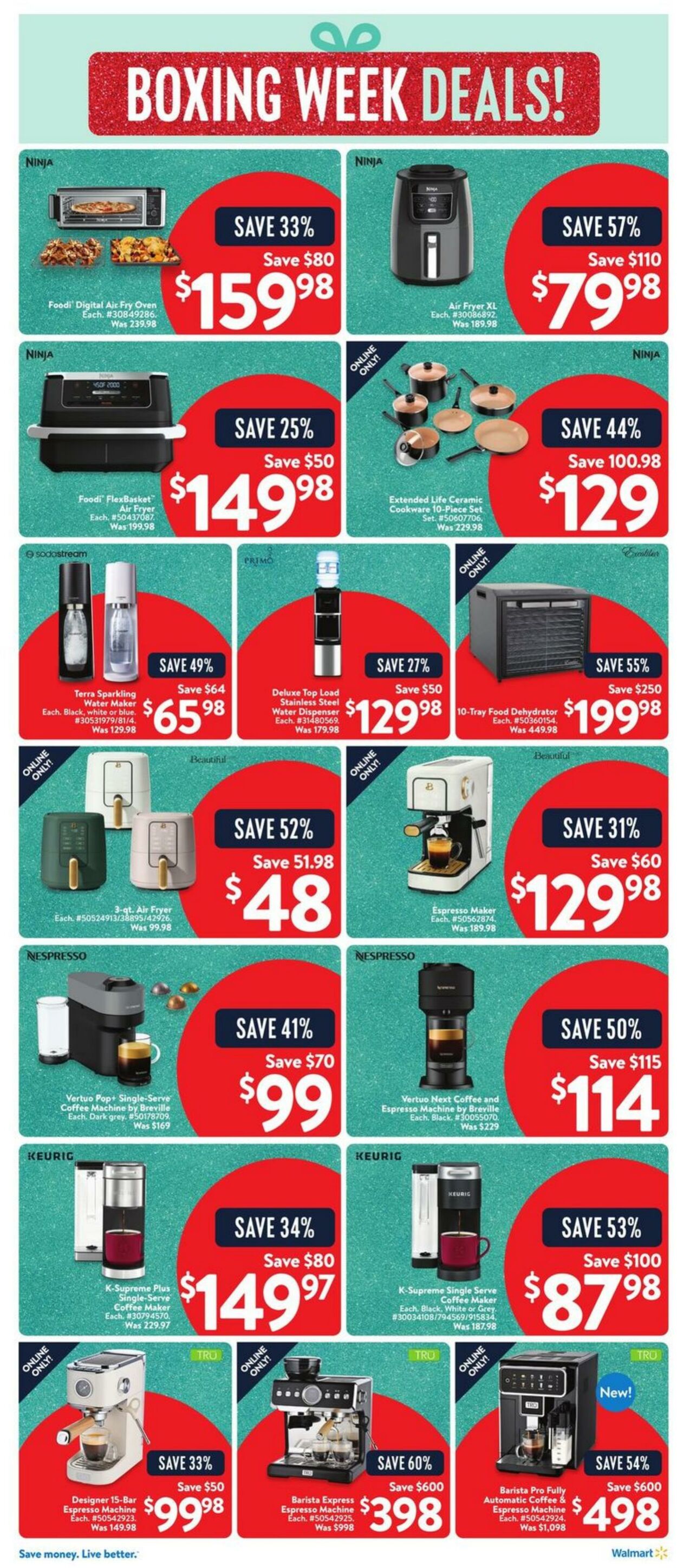 Flyer Walmart 22.12.2024 - 01.01.2025