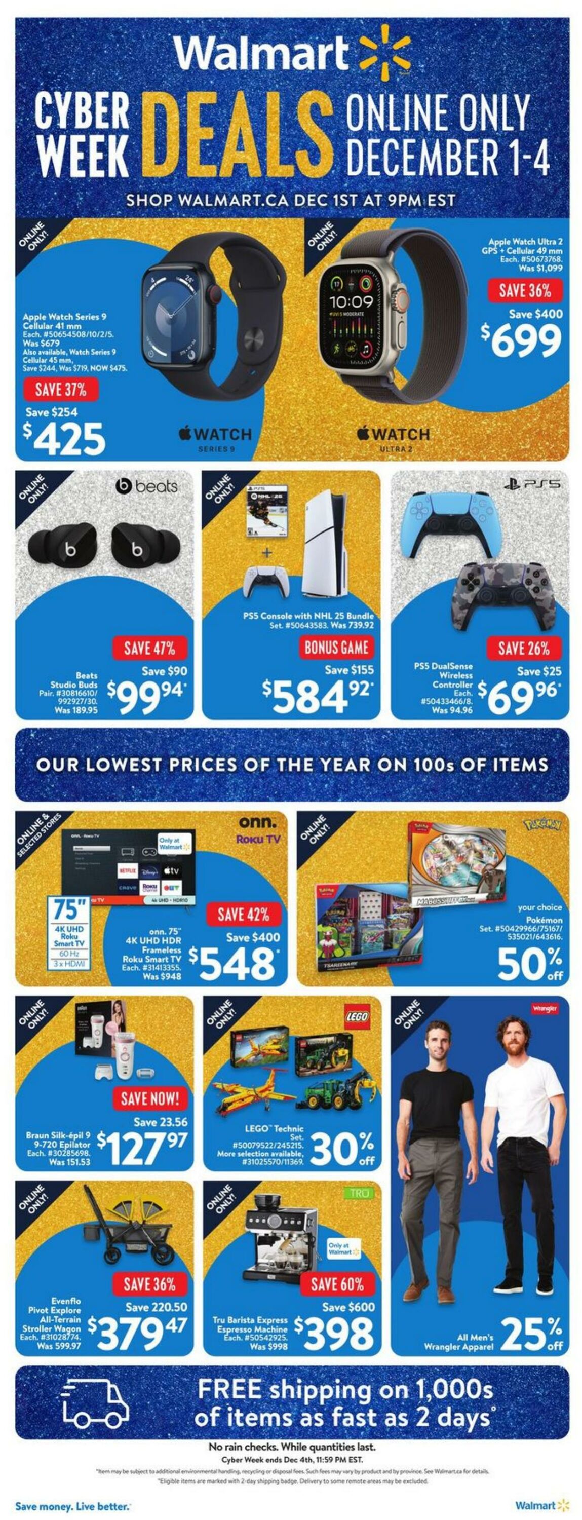 Flyer Walmart 01.12.2024 - 04.12.2024