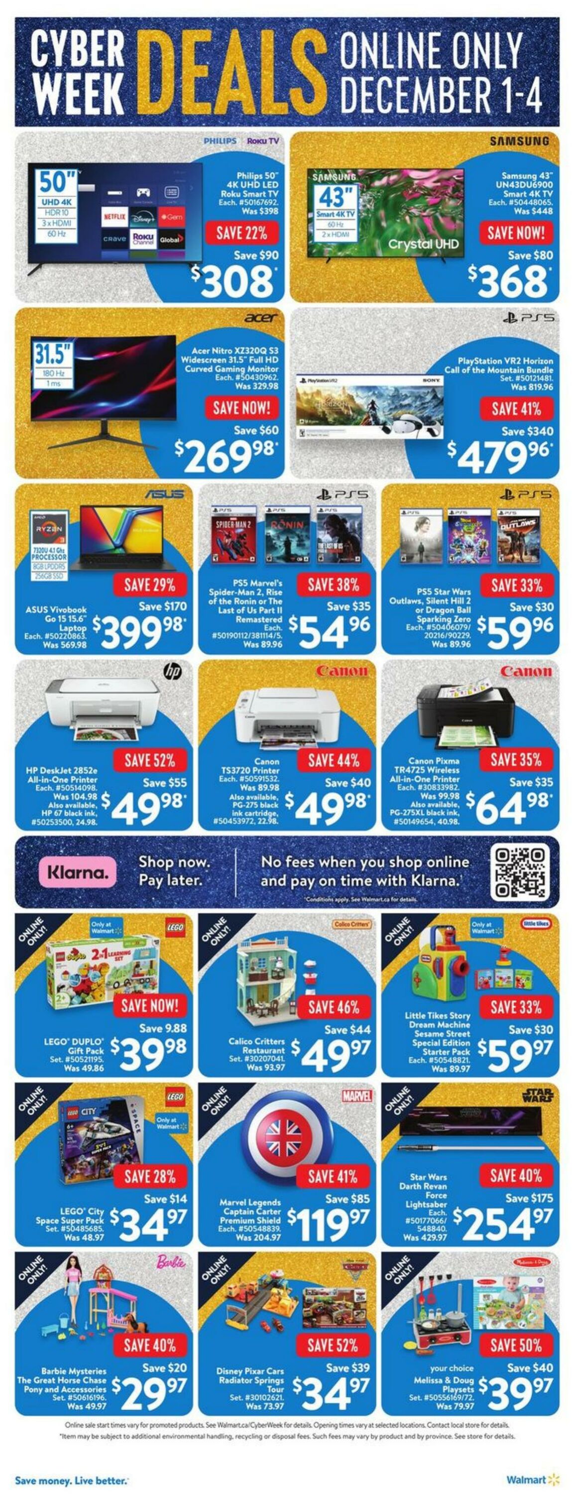 Flyer Walmart 01.12.2024 - 04.12.2024