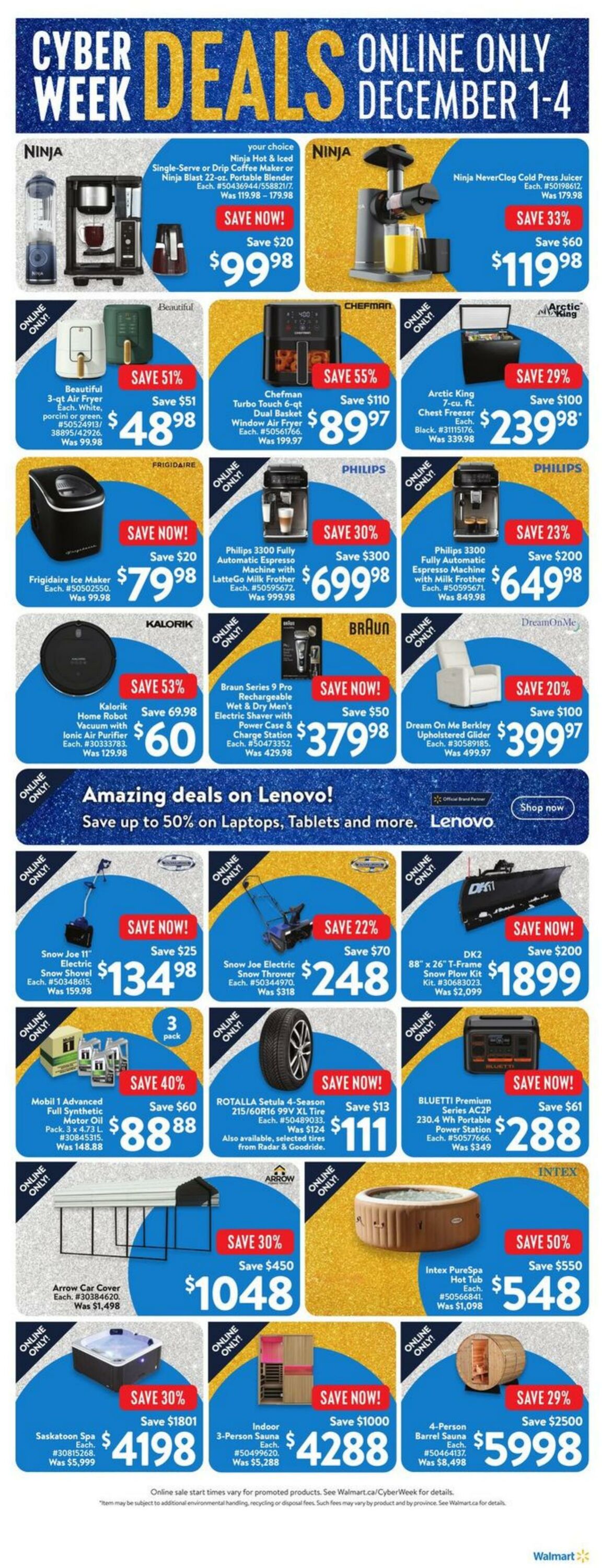 Flyer Walmart 01.12.2024 - 04.12.2024