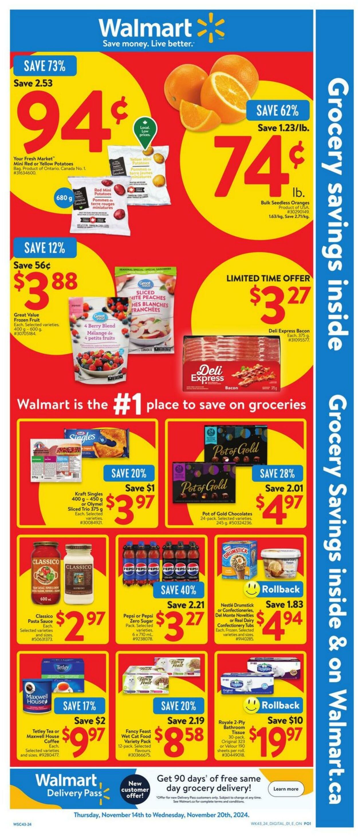 Flyer Walmart 13.11.2024 - 20.11.2024