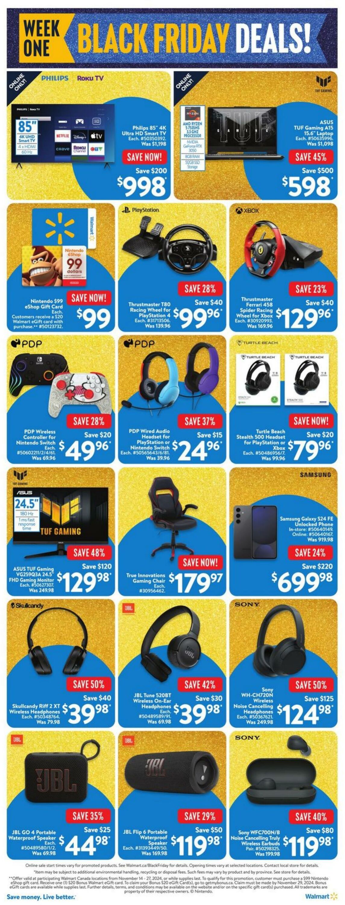 Flyer Walmart 13.11.2024 - 20.11.2024