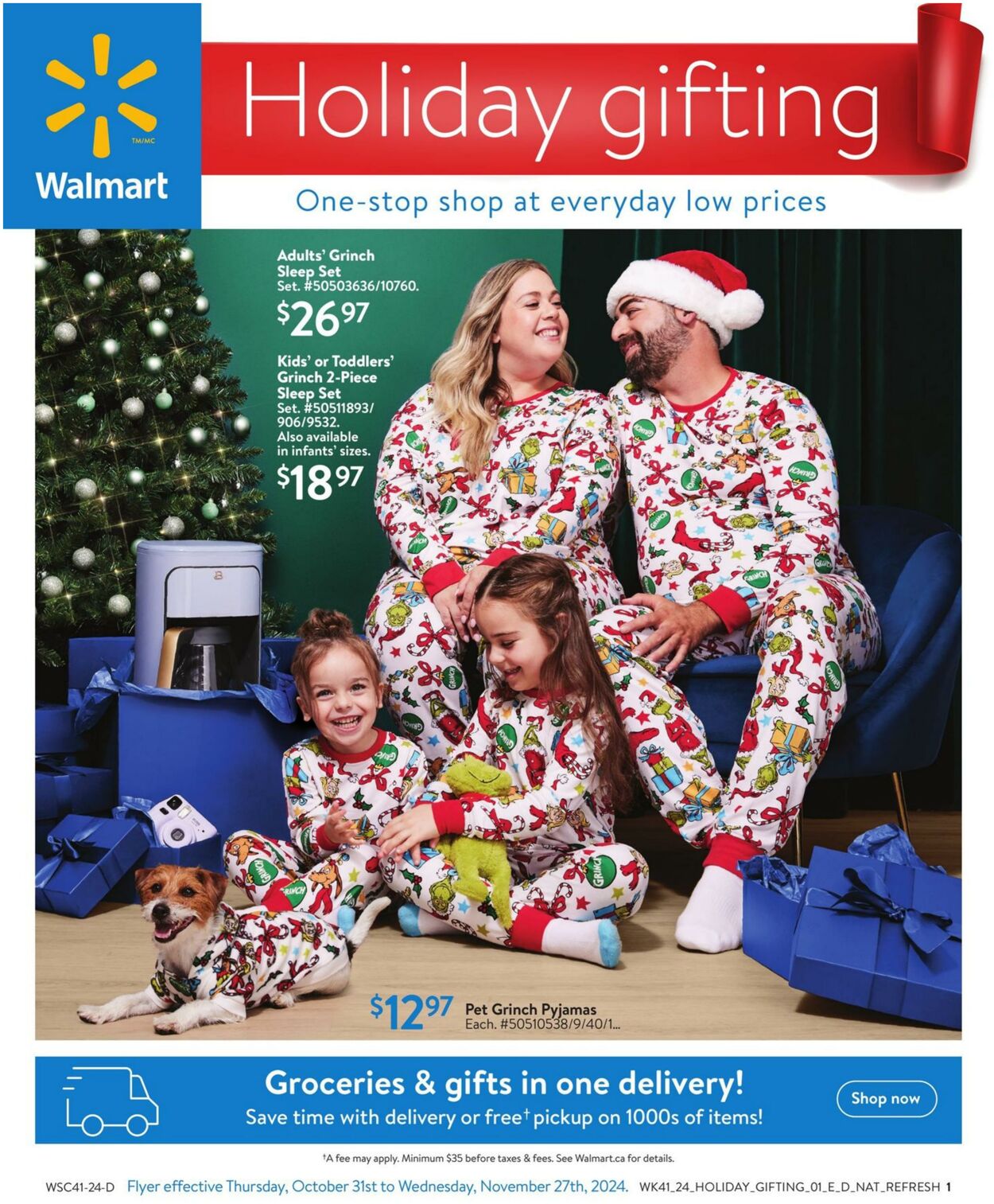 Flyer Walmart - General Merchandise 31 Oct 2024 - 27 Nov 2024