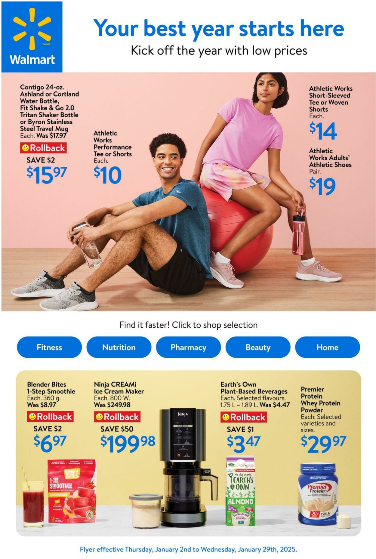 Flyer Walmart 02.01.2025 - 29.01.2025