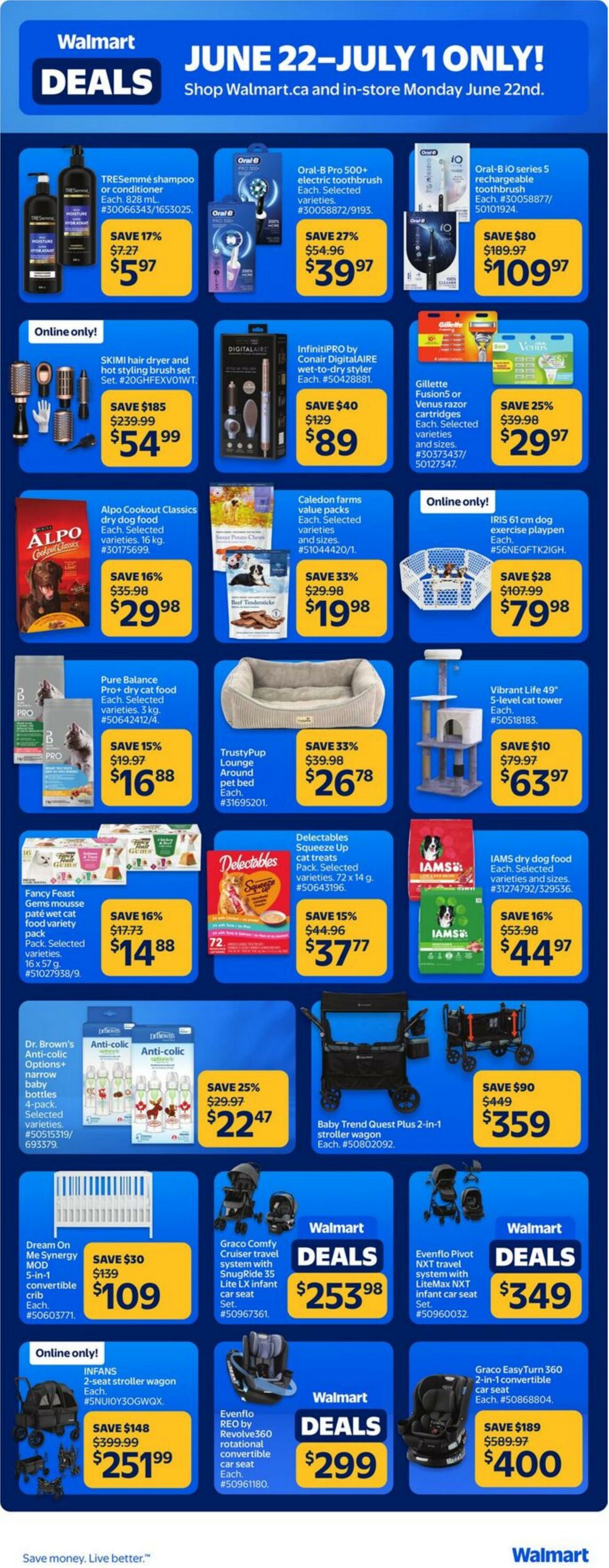 Flyer Walmart 22.06.2026 - 24.06.2026