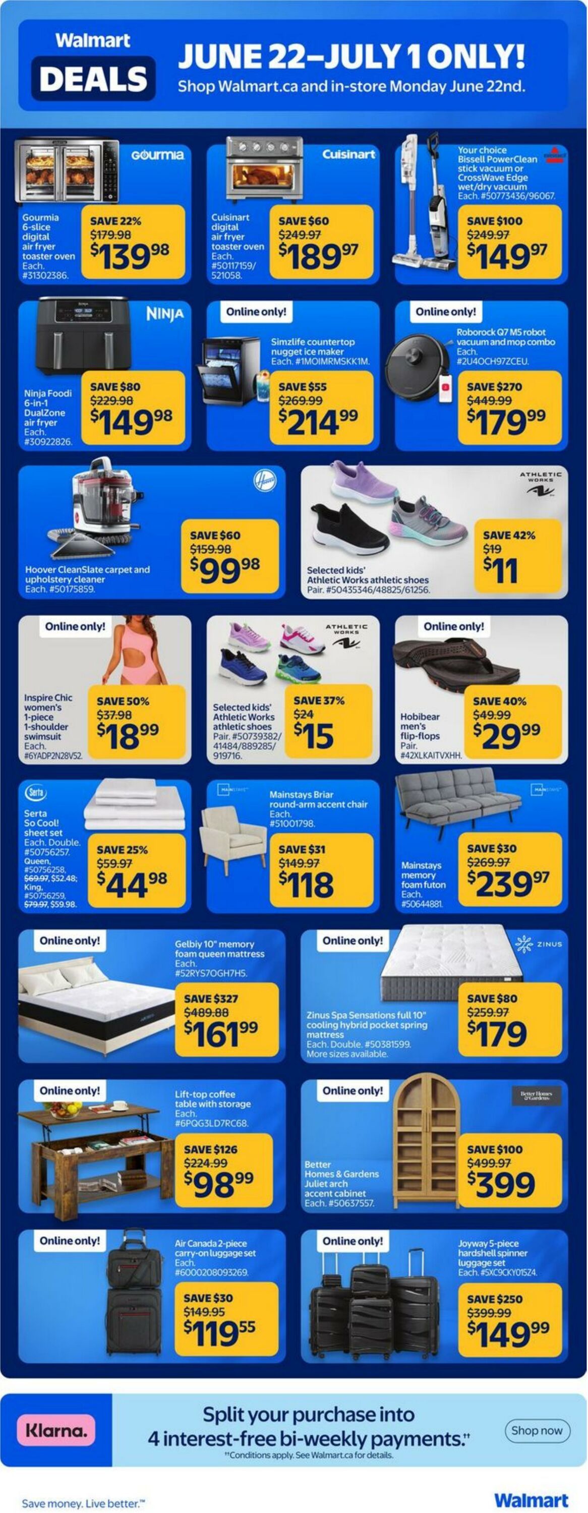 Flyer Walmart 22.06.2026 - 24.06.2026