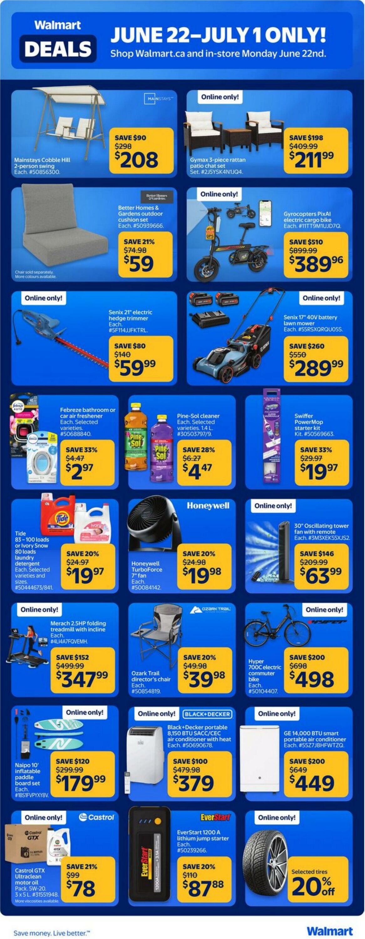 Flyer Walmart 22.06.2026 - 24.06.2026