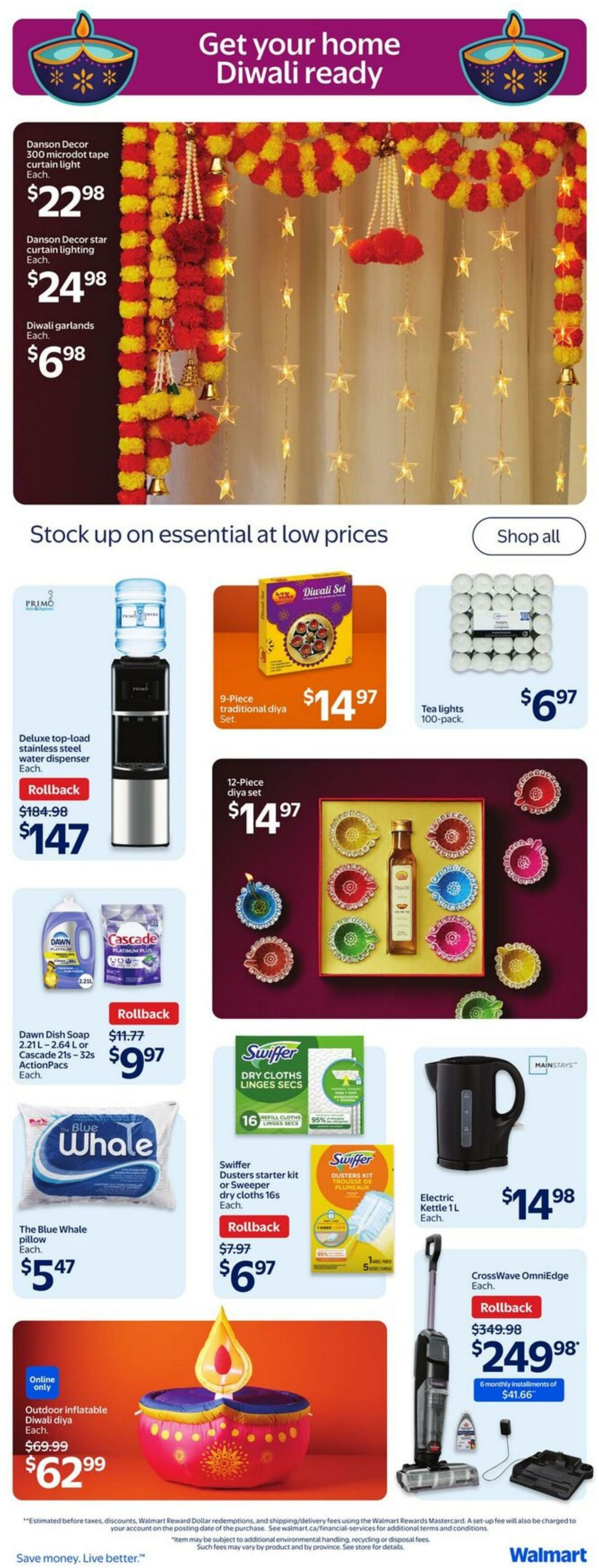 Flyer Walmart 18.09.2025 - 22.10.2025
