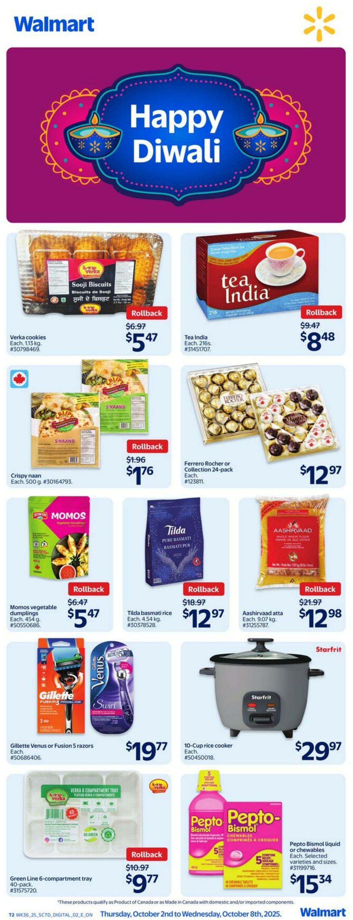 Flyer Walmart 18.09.2025 - 22.10.2025
