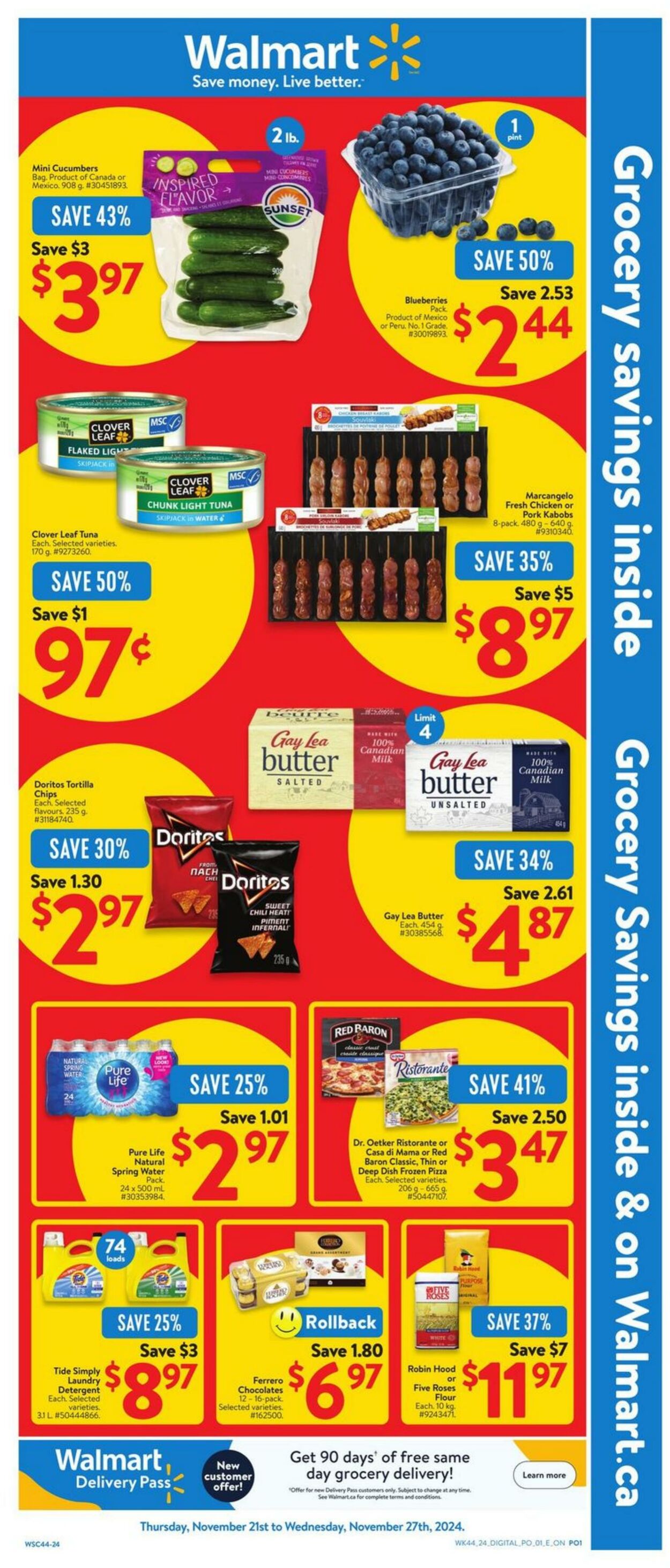 Flyer Walmart 20.11.2024 - 27.11.2024