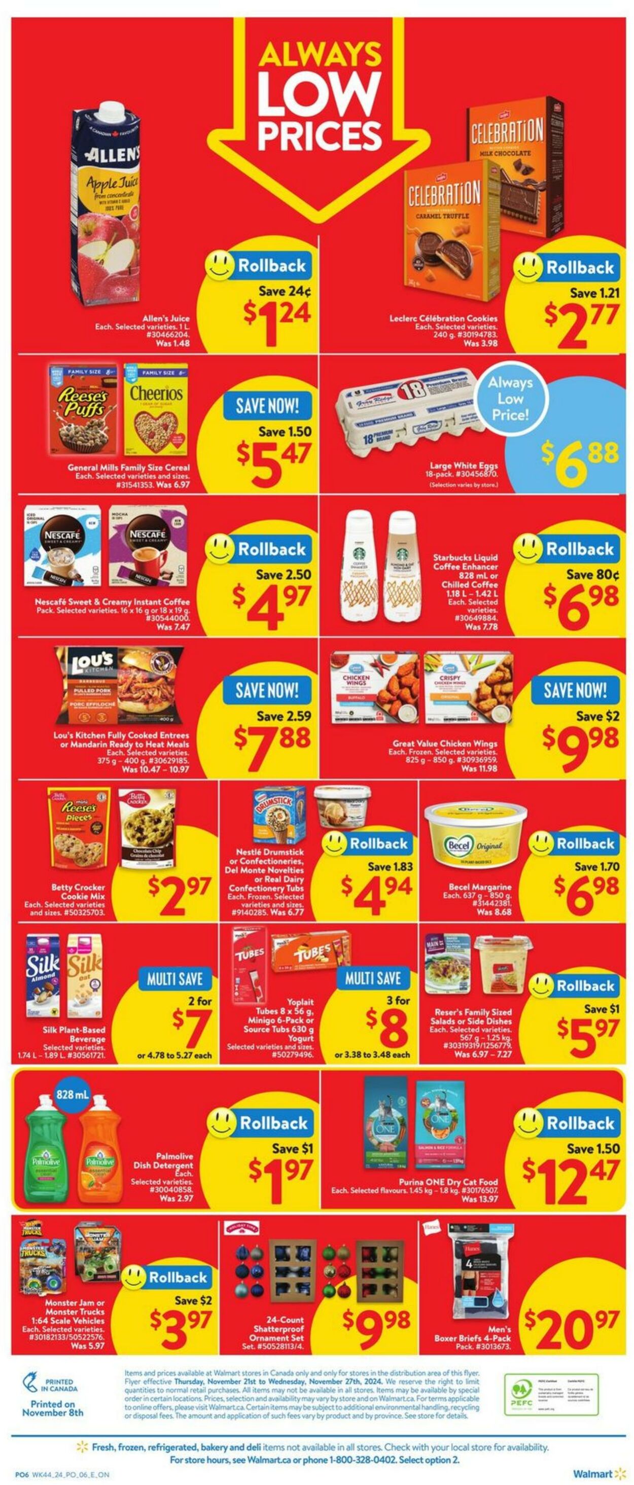 Flyer Walmart 20.11.2024 - 27.11.2024