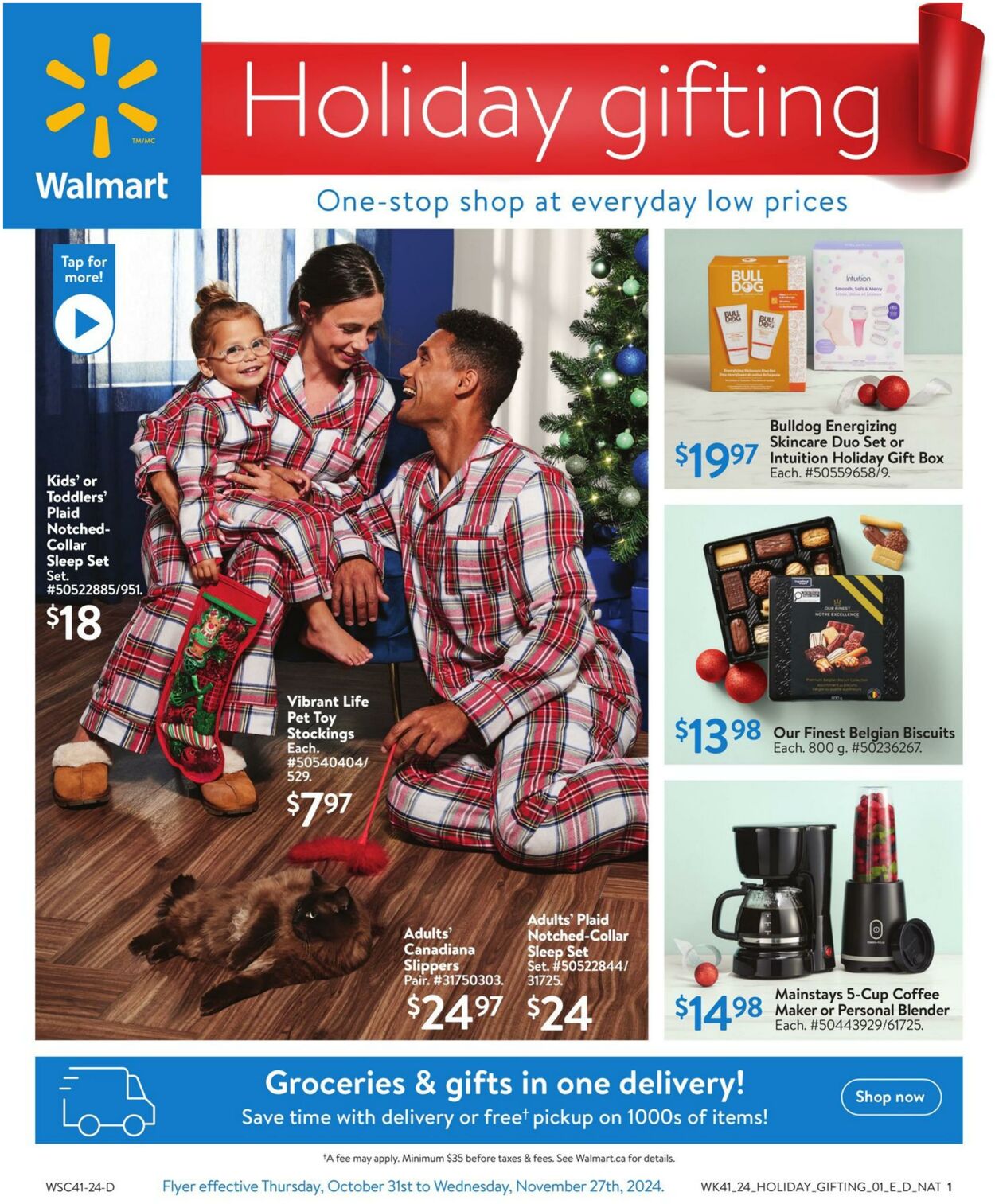 Flyer Walmart - General Merchandise 31 Oct 2024 - 27 Nov 2024