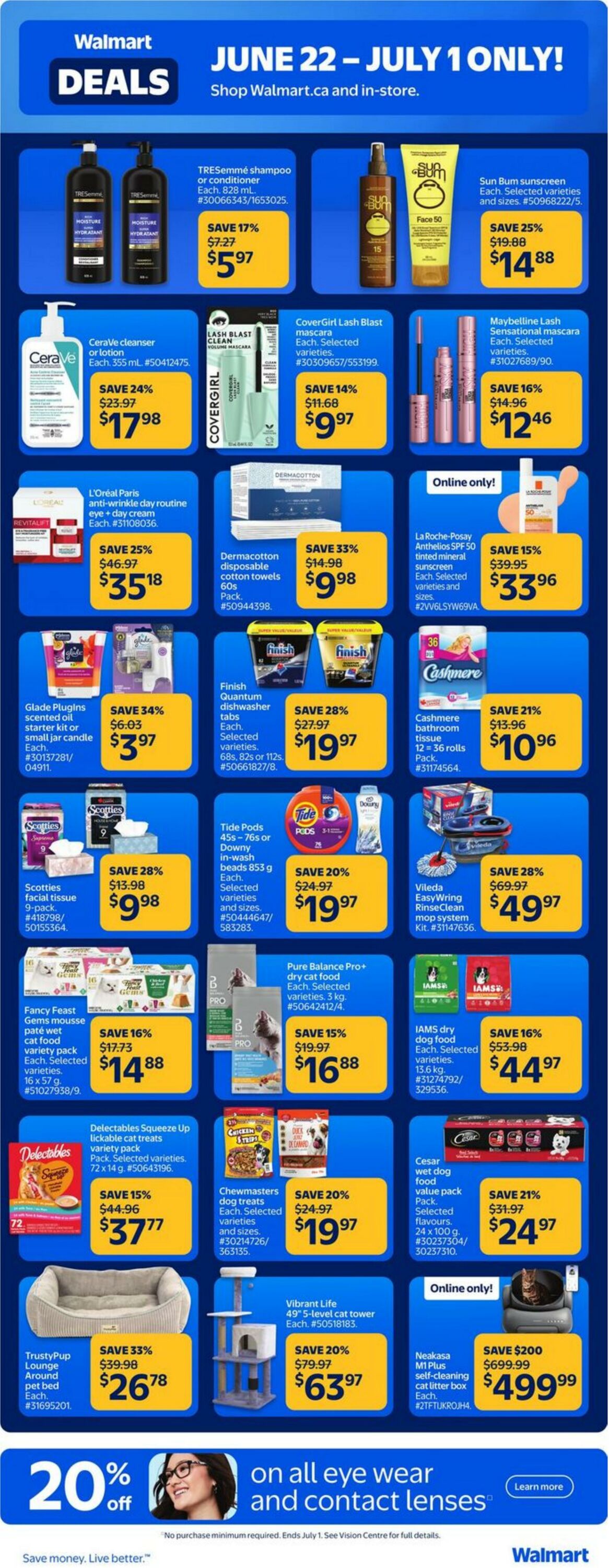 Flyer Walmart 22.06.2026 - 01.07.2026