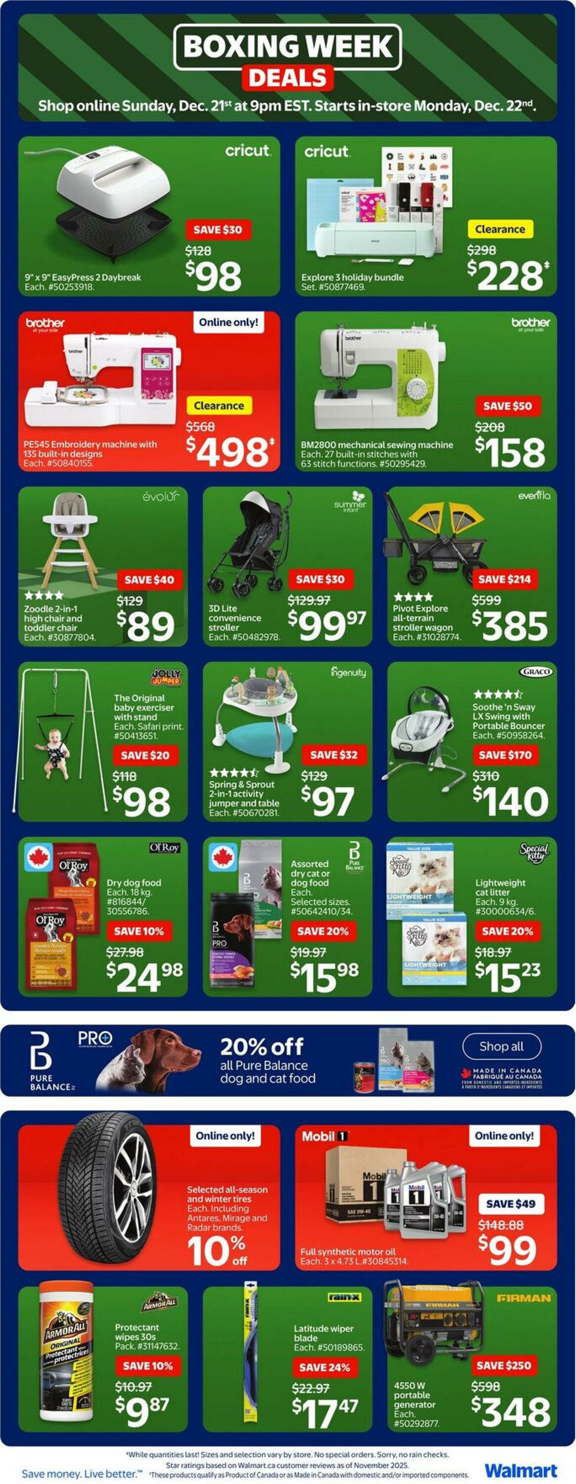 Flyer Walmart 21.12.2025 - 31.12.2025