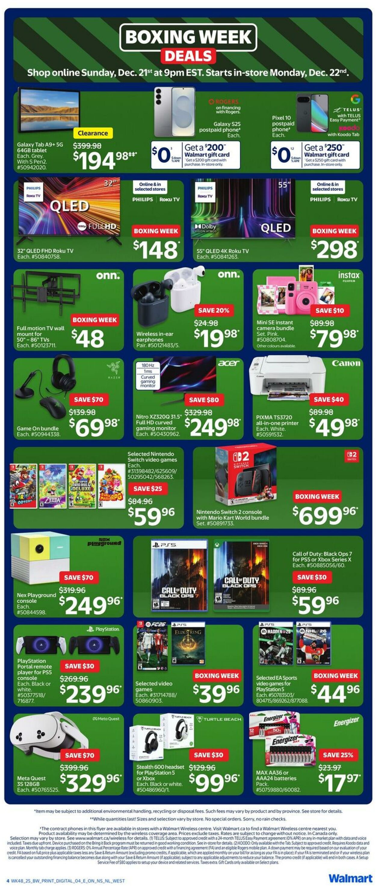 Flyer Walmart 21.12.2025 - 31.12.2025