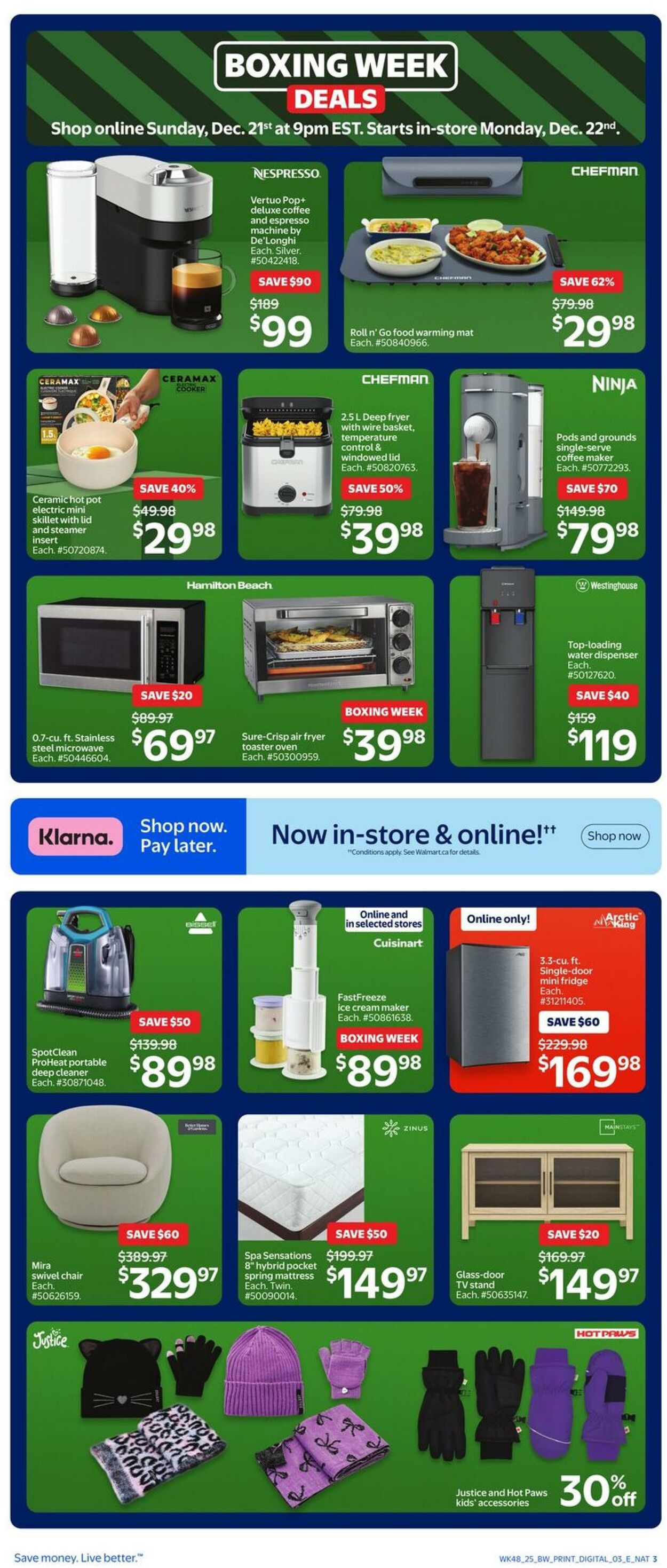 Flyer Walmart 21.12.2025 - 31.12.2025