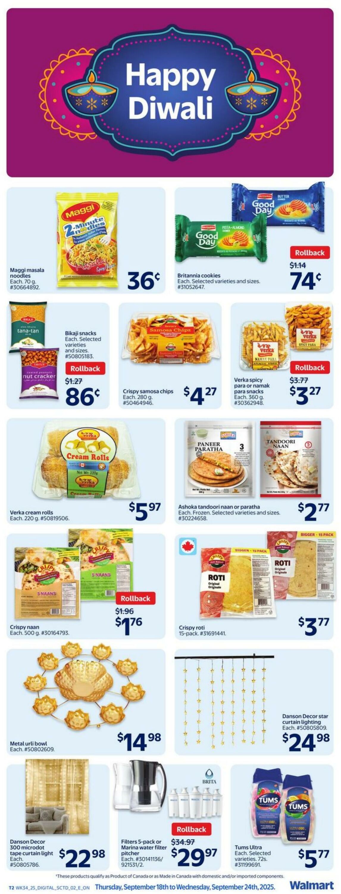 Flyer Walmart 18.09.2025 - 24.09.2025