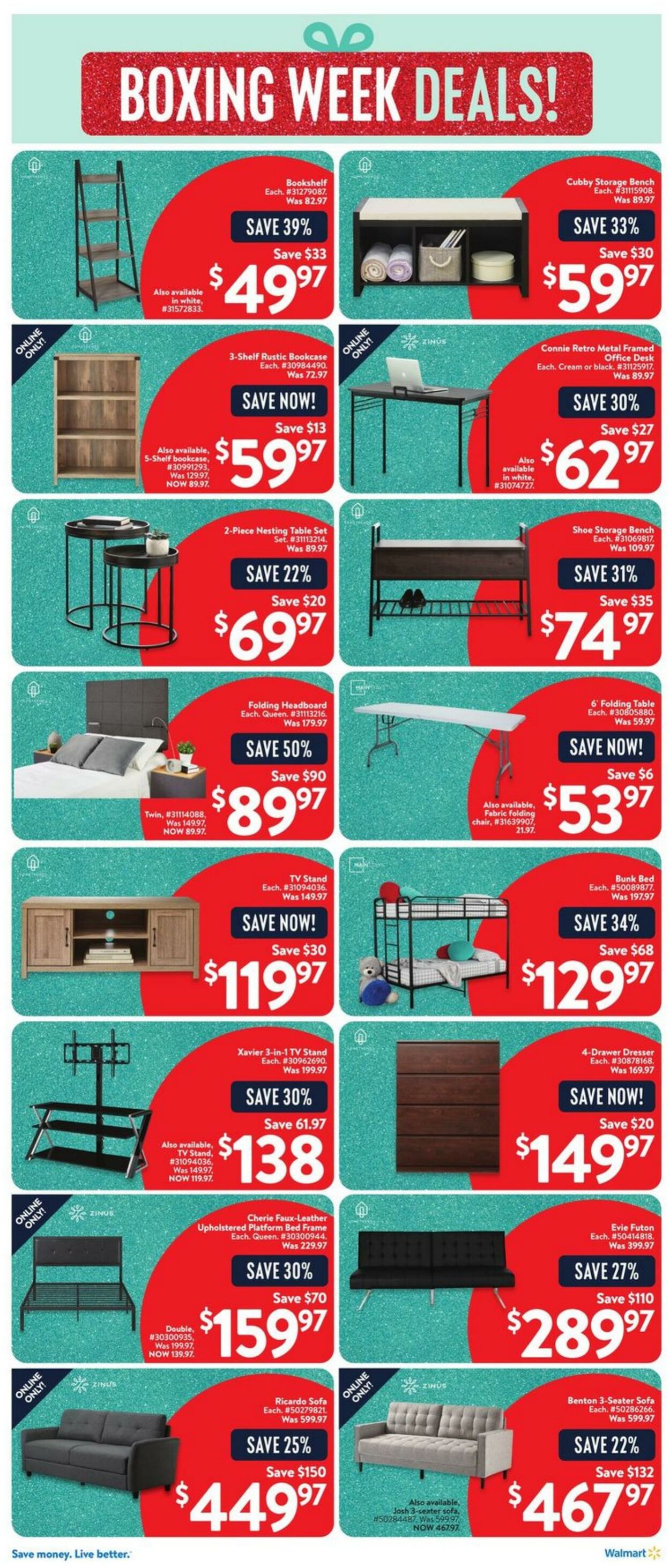 Flyer Walmart 22.12.2024 - 01.01.2025