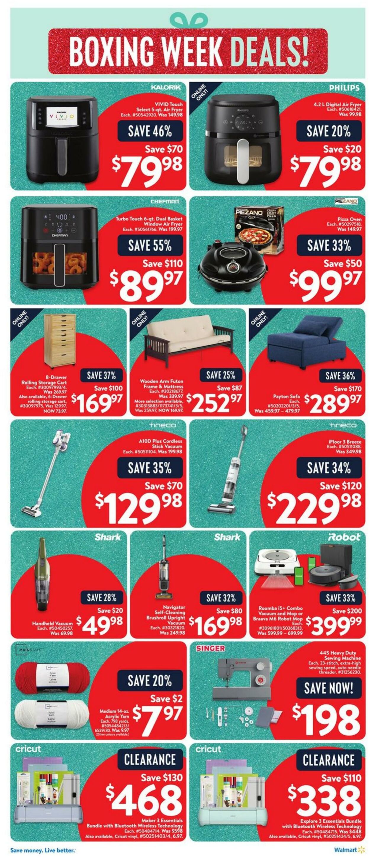 Flyer Walmart 22.12.2024 - 01.01.2025