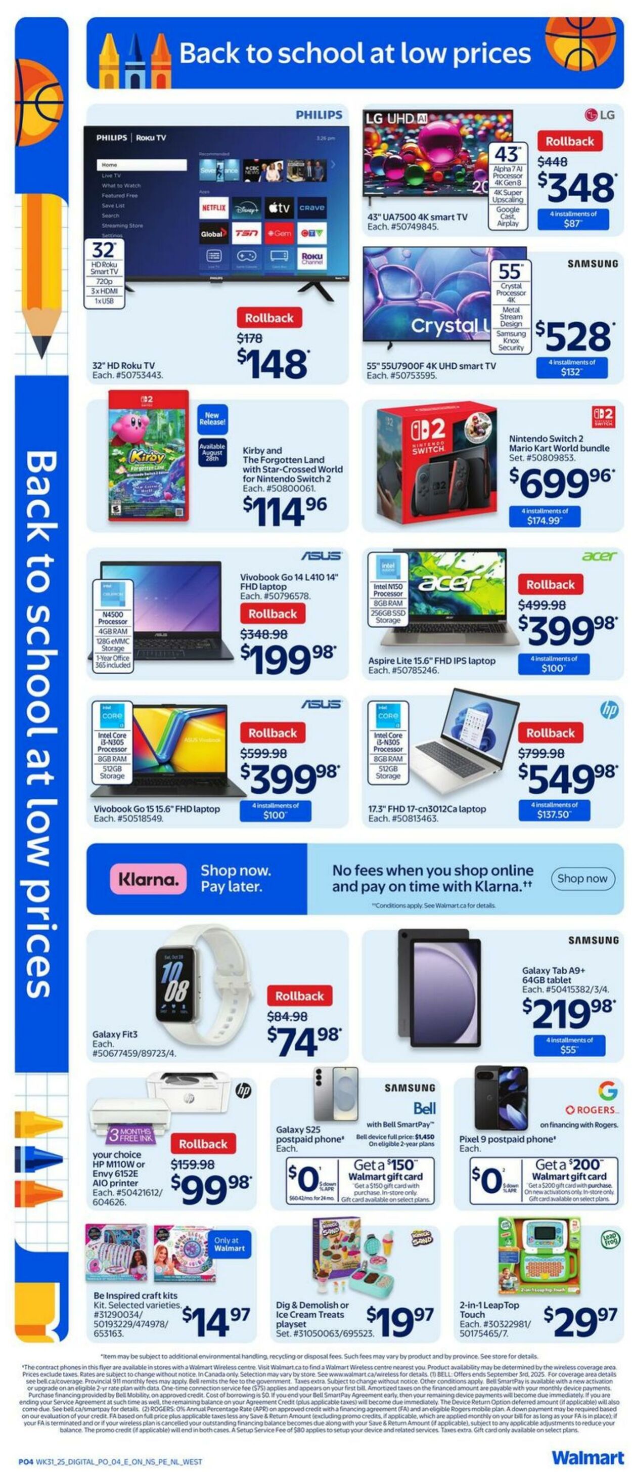 Flyer Walmart 28.08.2025 - 03.09.2025