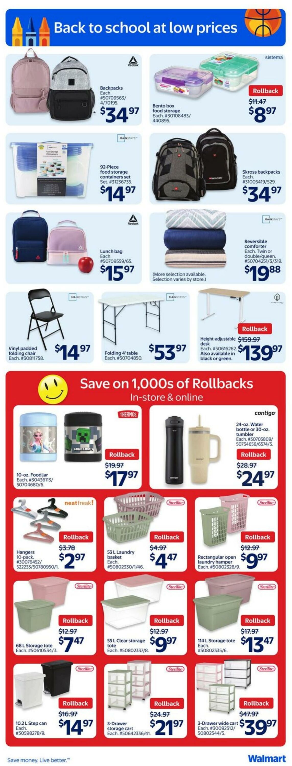 Flyer Walmart 28.08.2025 - 03.09.2025